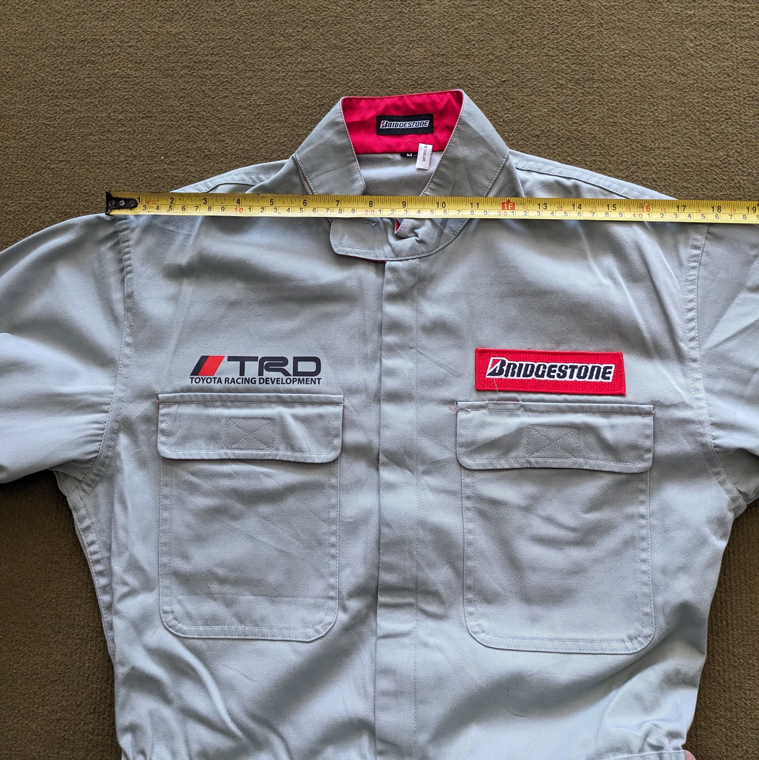 Other Vintage BRIDGESTONE TRD TOYOTA Coverall Custom Jacket Size US M / EU 48-50 / 2 - 8 Thumbnail