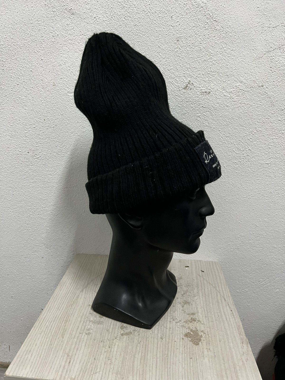 Harris Tweed Japanese brand Harris Tweed Beanie Hat Size ONE SIZE - 4 Thumbnail