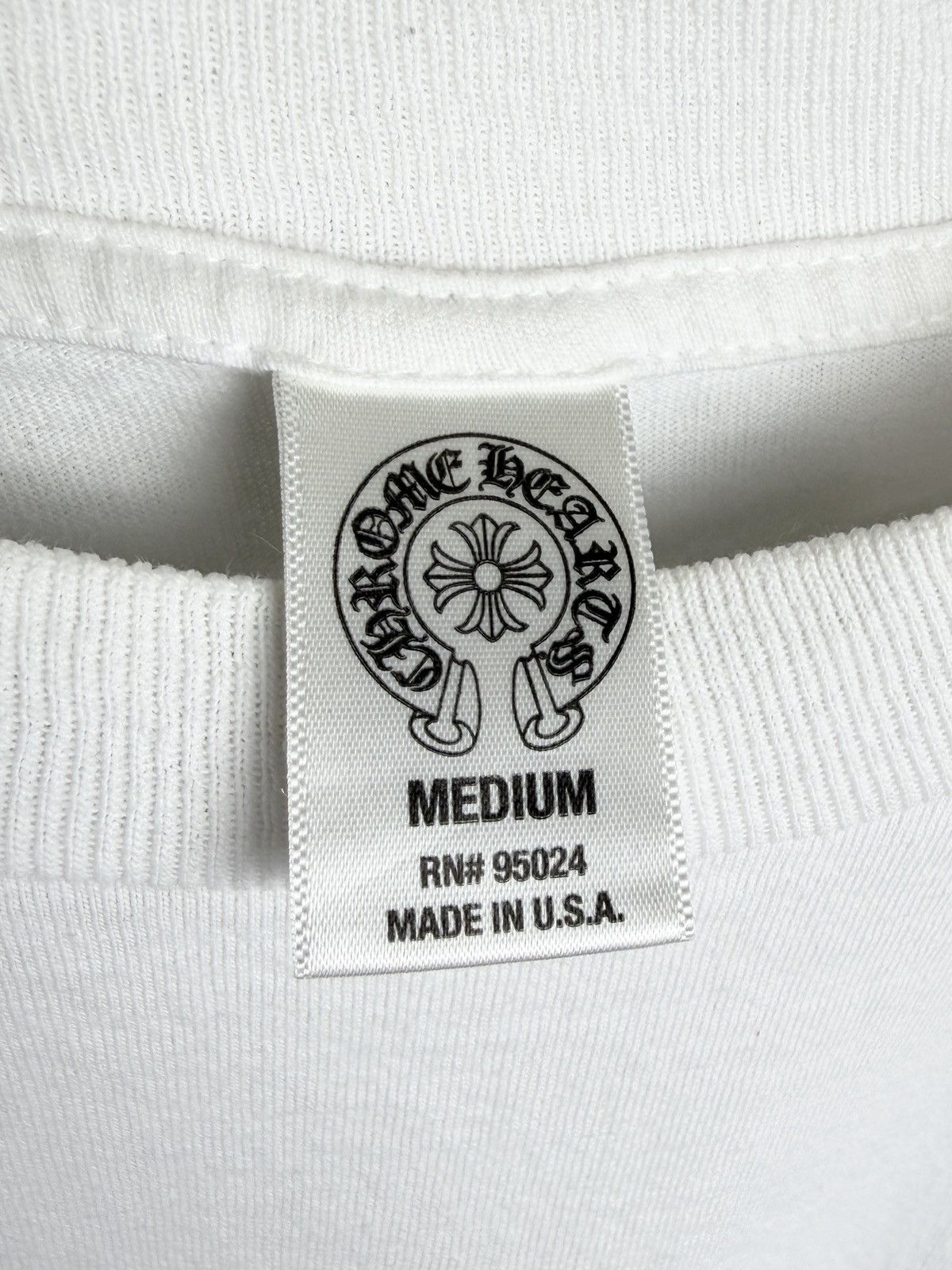 Chrome Hearts Chrome Hearts Vintage USA Spellout Back Logo Pocket Tshirt Size US M / EU 48-50 / 2 - 7 Thumbnail