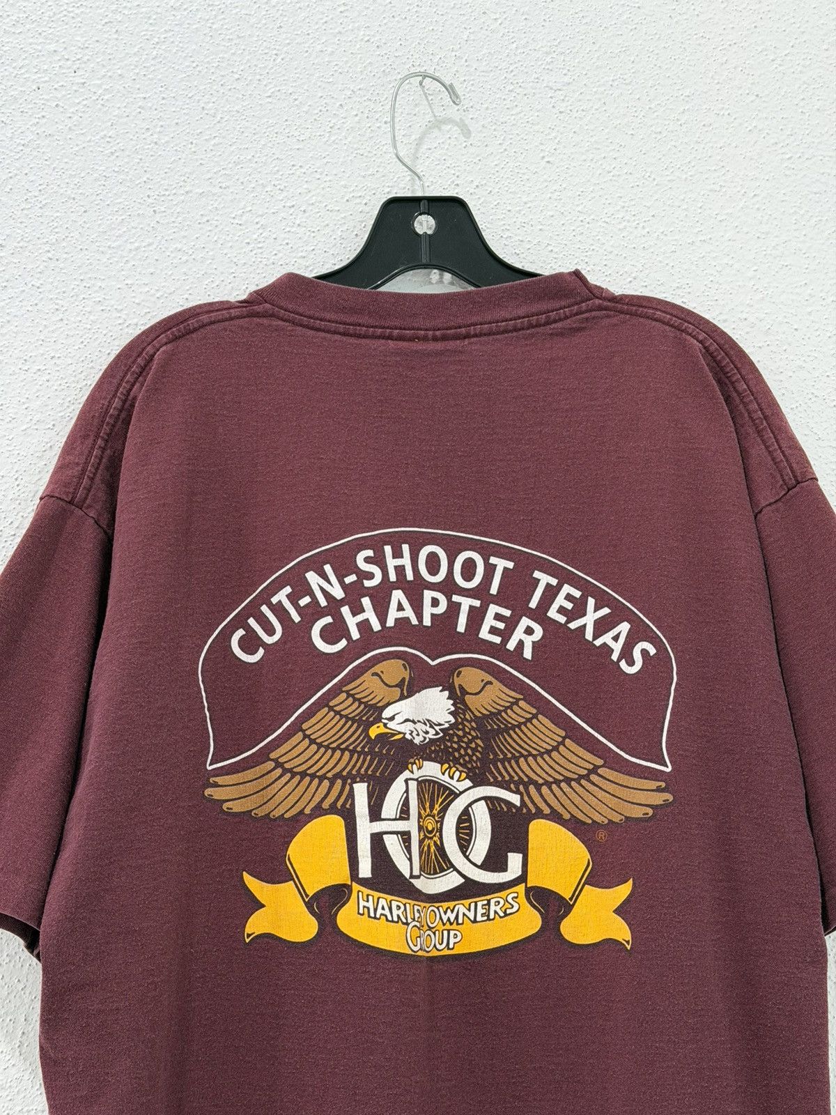 Harley Davidson Vintage 90s Harley Davidson Owners Group Pocket Tee XL USA Size US XL / EU 56 / 4 - 4 Thumbnail