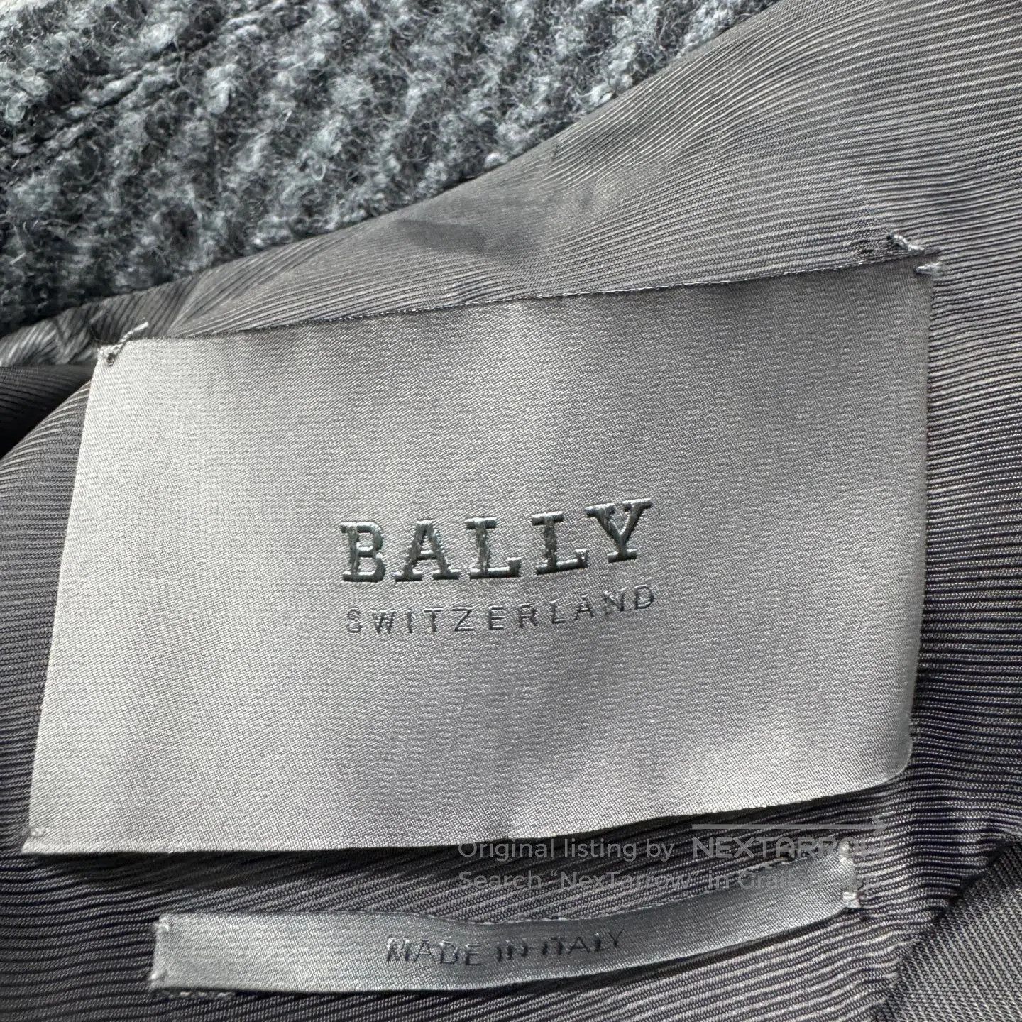 Bally BALLY Three-color blended wool coat| Size US S / EU 44-46 / 1 - 3 Thumbnail