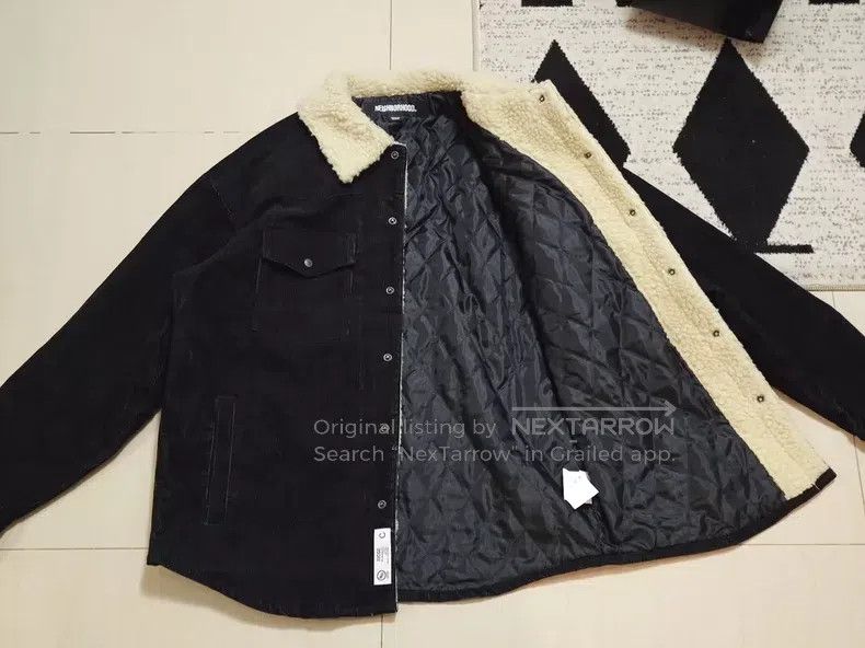 Neighborhood Neighborhood Corduroy Sheepskin Collar Jacket Size US M / EU 48-50 / 2 - 3 Thumbnail