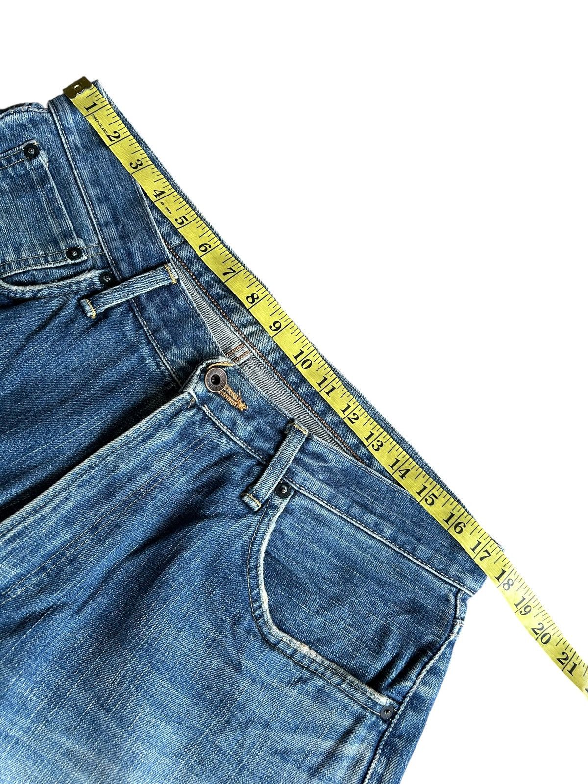 Japanese Brand × Kapital × Vintage Edwin Selvedge Baggy Mudwash Denim Jeans Vintage Size US 35 - 13 Thumbnail