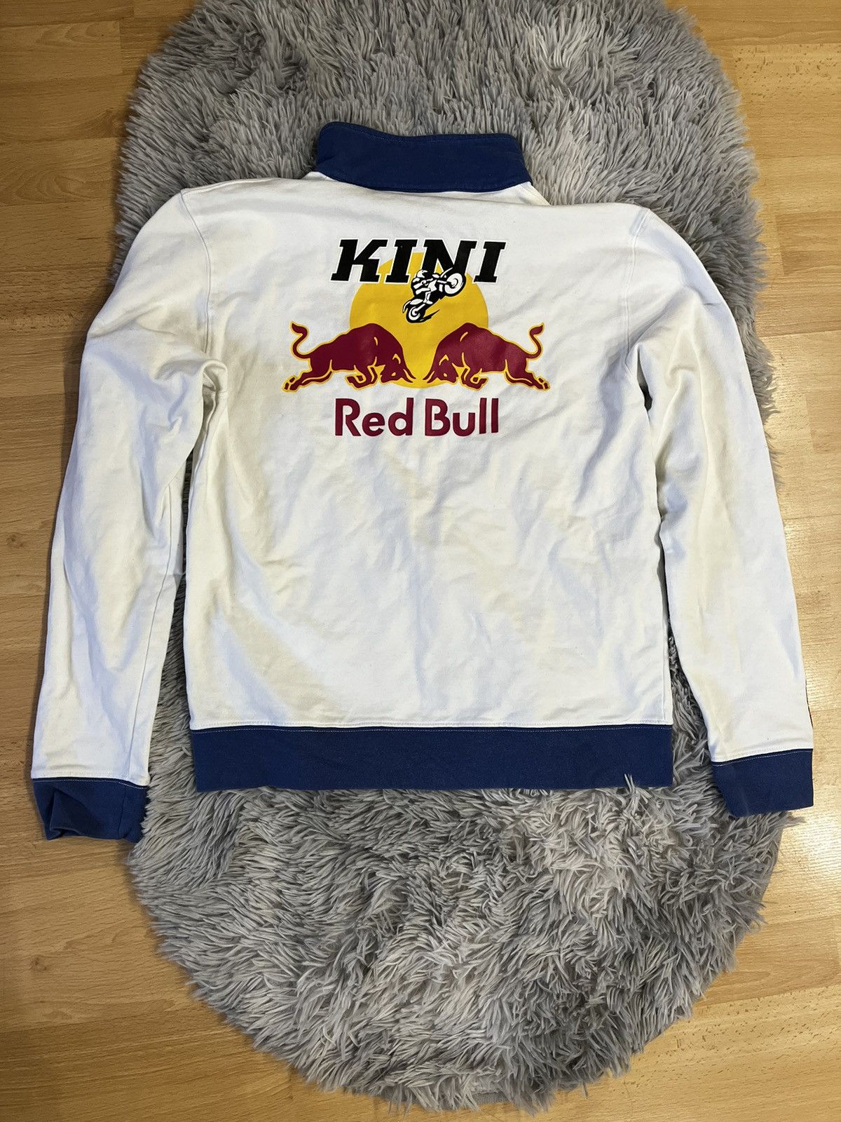 Red Bull Kini Red Bull Motocross Vintage Y2K Racing jacket Size US S / EU 44-46 / 1 - 3 Thumbnail