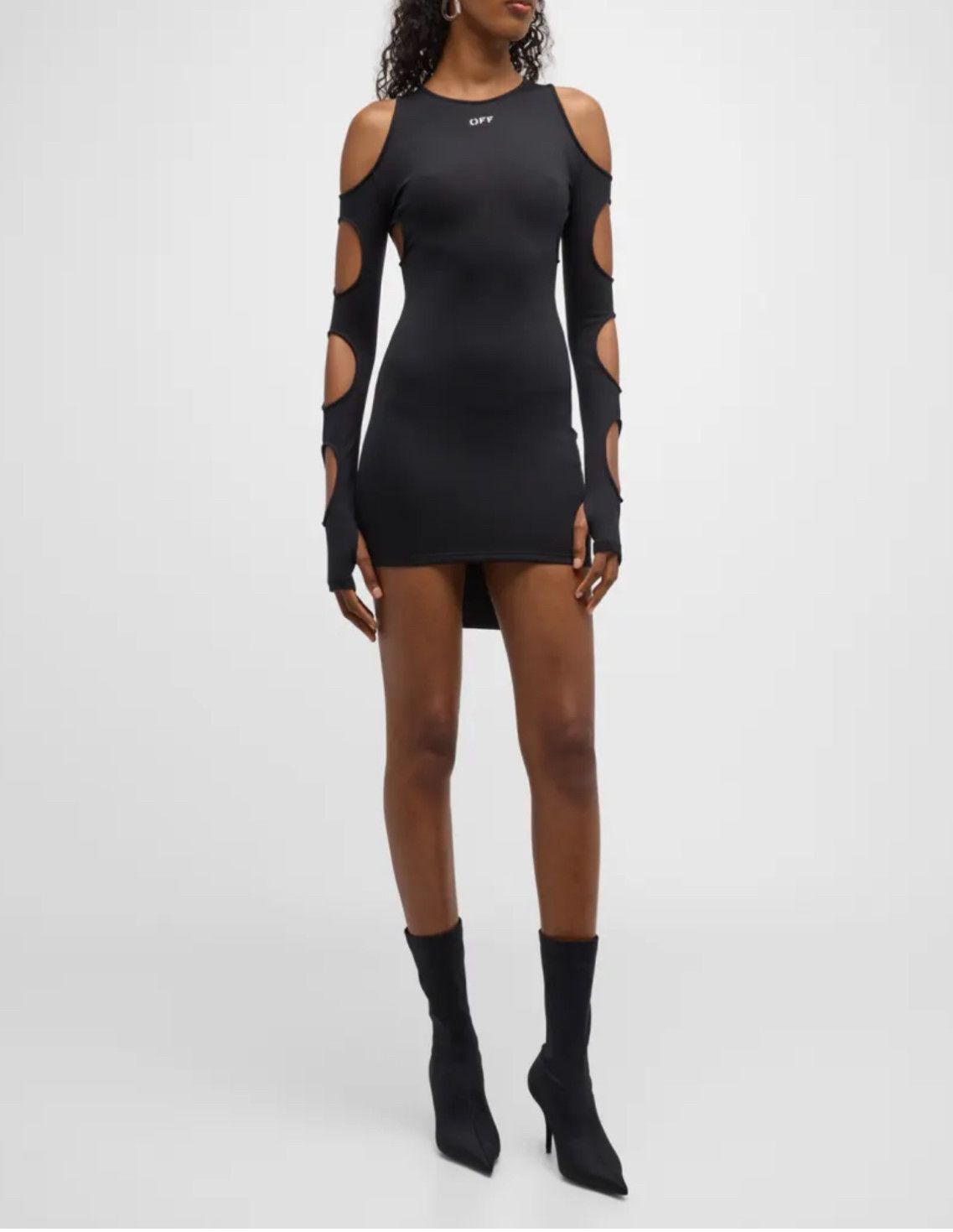 Off-White Off-White Mini Dress size 10 Size L / US 10 / IT 46 - 4 Thumbnail