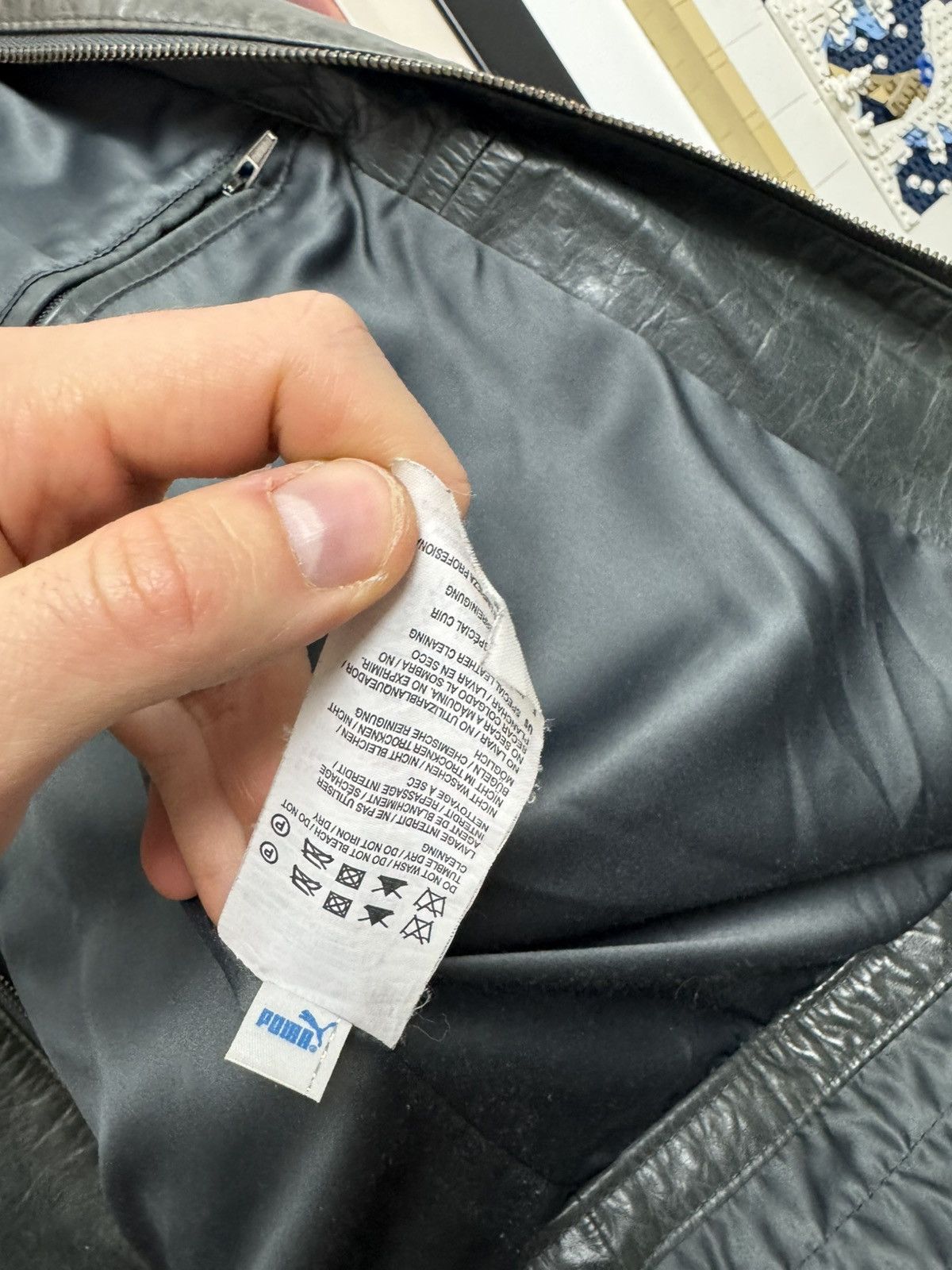 Ducati Vintage Y2k Puma x Ducati Leather Jacket Sample Biker Moto Size US M / EU 48-50 / 2 - 12 Thumbnail