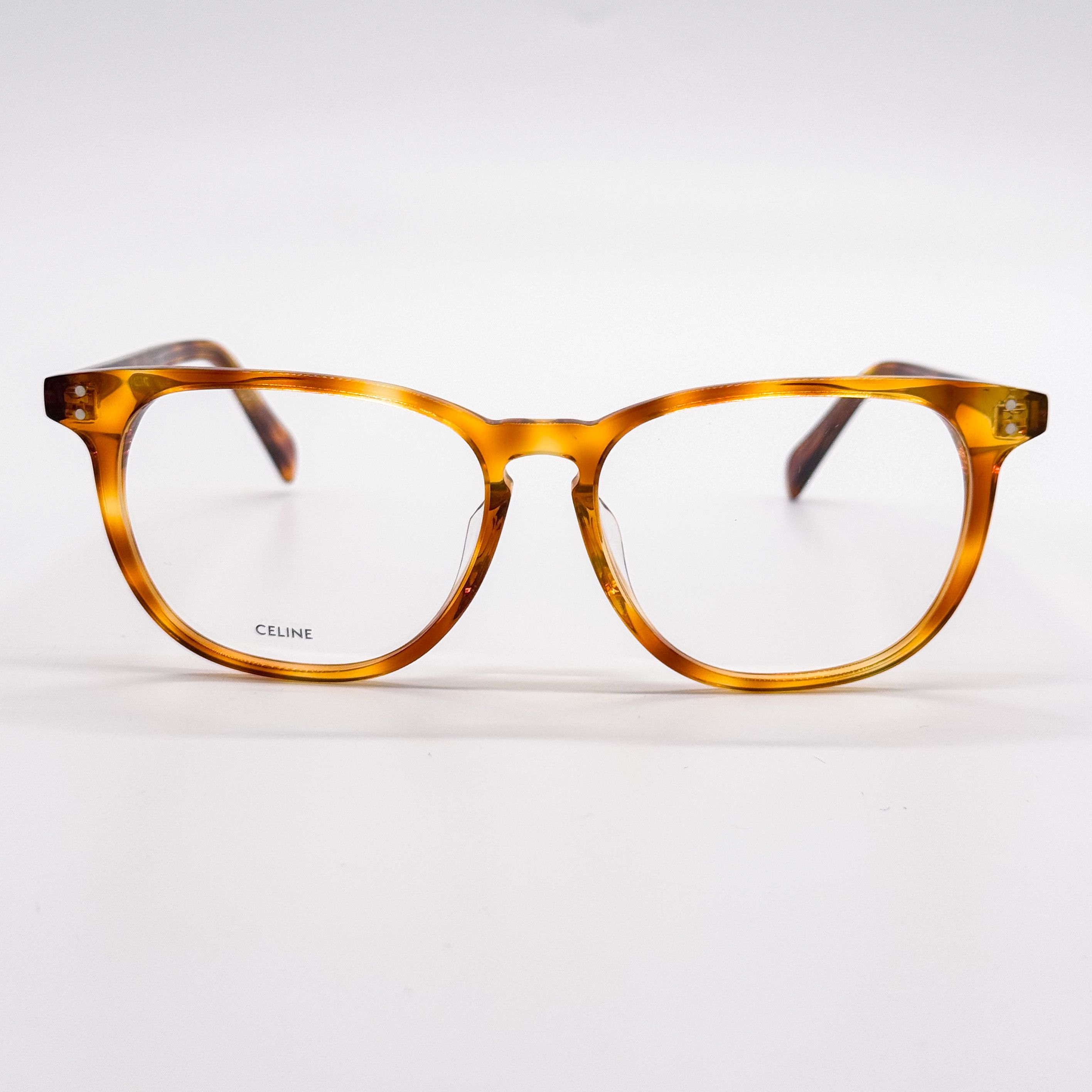 Celine NEW CELINE CL50046F 053 EYEGLASSES WOMEN HAVANA CELINE Size ONE SIZE - 3 Thumbnail
