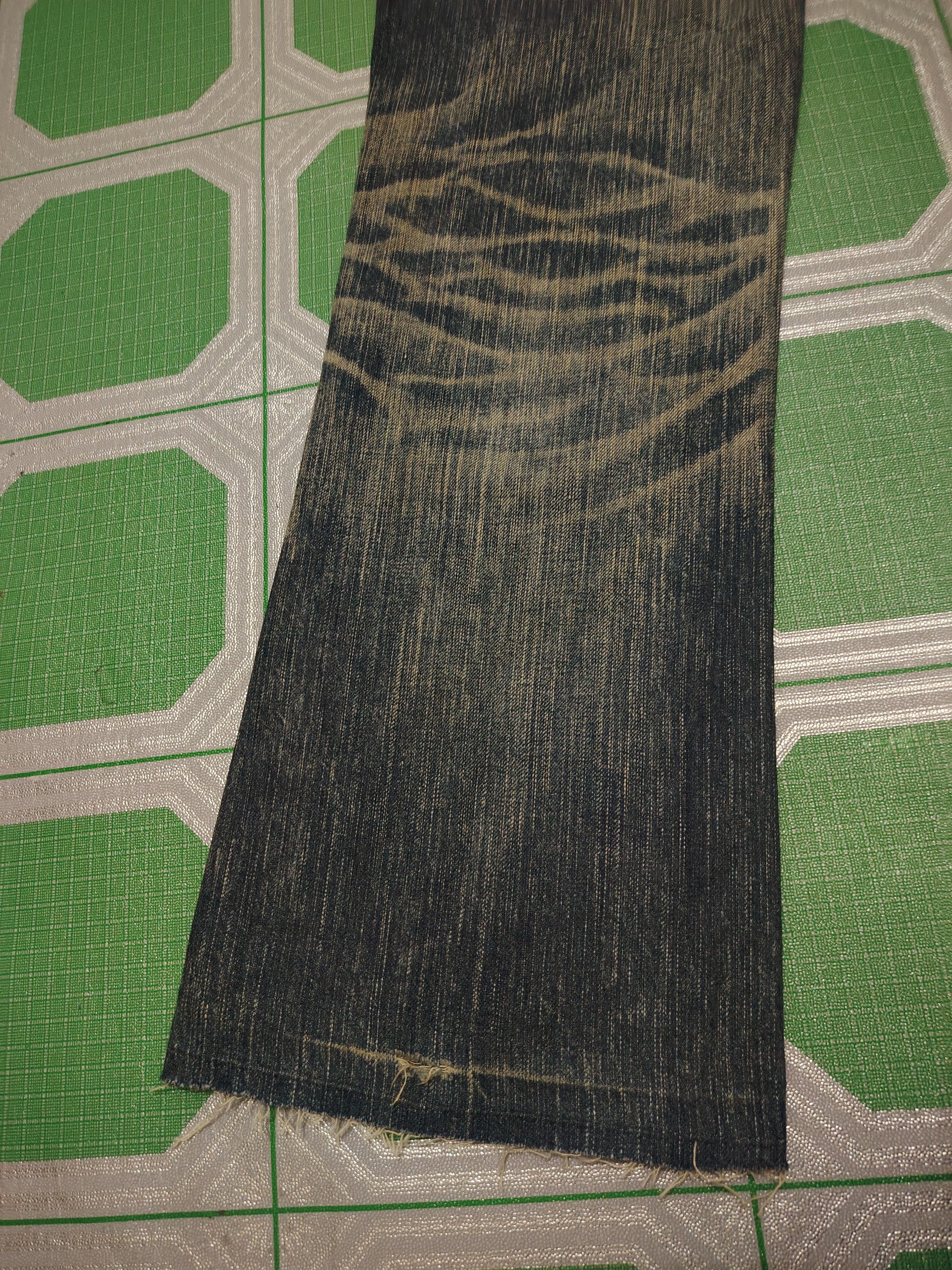 If Six Was Nine Japanese Edwin Flared Jeans Distressed Jeans Size US 31 - 17 Thumbnail