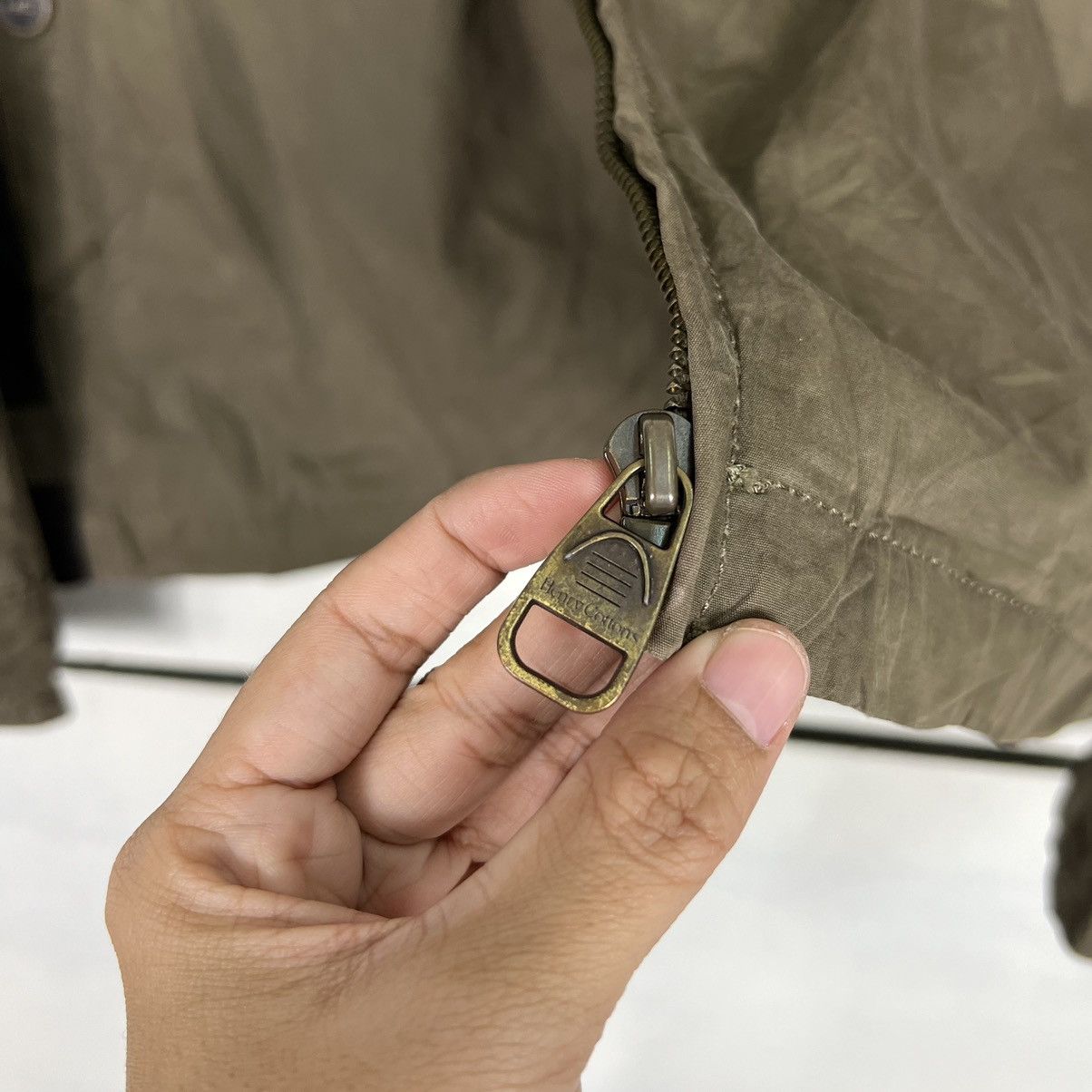Henry Cotton's 🔥 HENRY COTTONS SCOTLAND KHAKI JACKET Size US M / EU 48-50 / 2 - 14 Thumbnail