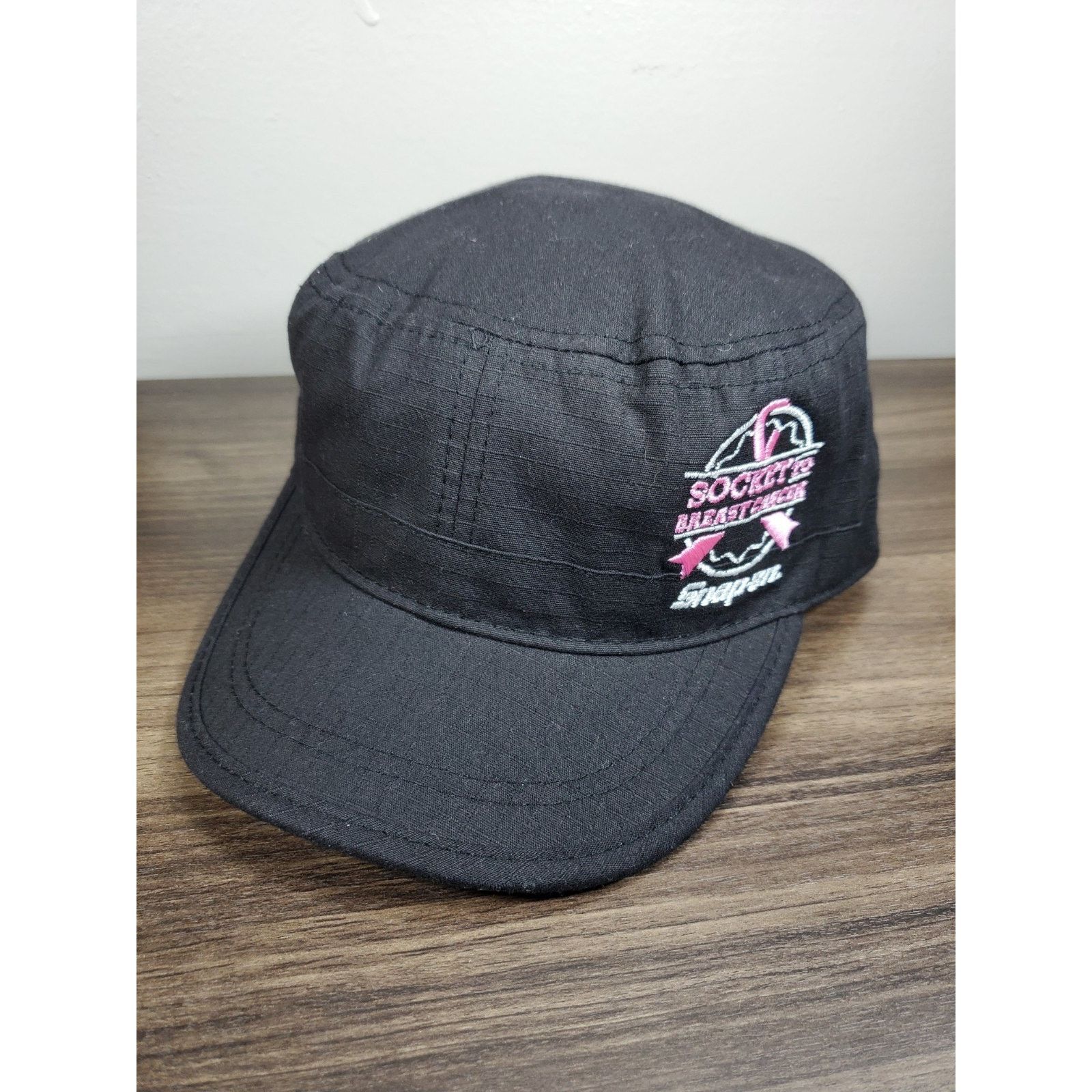 Craftsman Snap-on Tools "Socket to Breast Cancer" Army Cadet Hat Cap Size ONE SIZE - 1 Thumbnail
