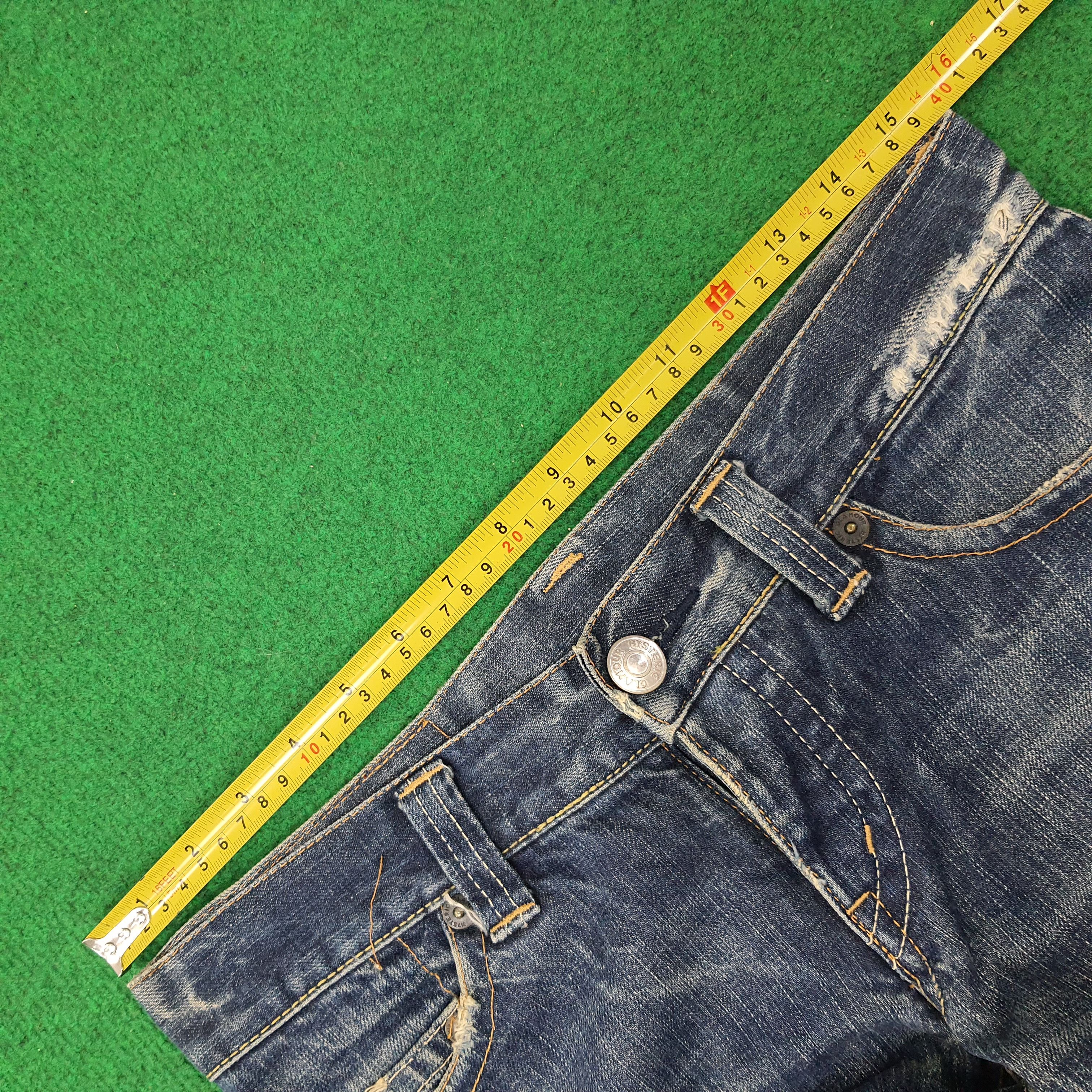 Hysteric Glamour Vintage Hysteric Glamour Kinky Custom Logo Jeans C258N12 Size 31" - 12 Thumbnail