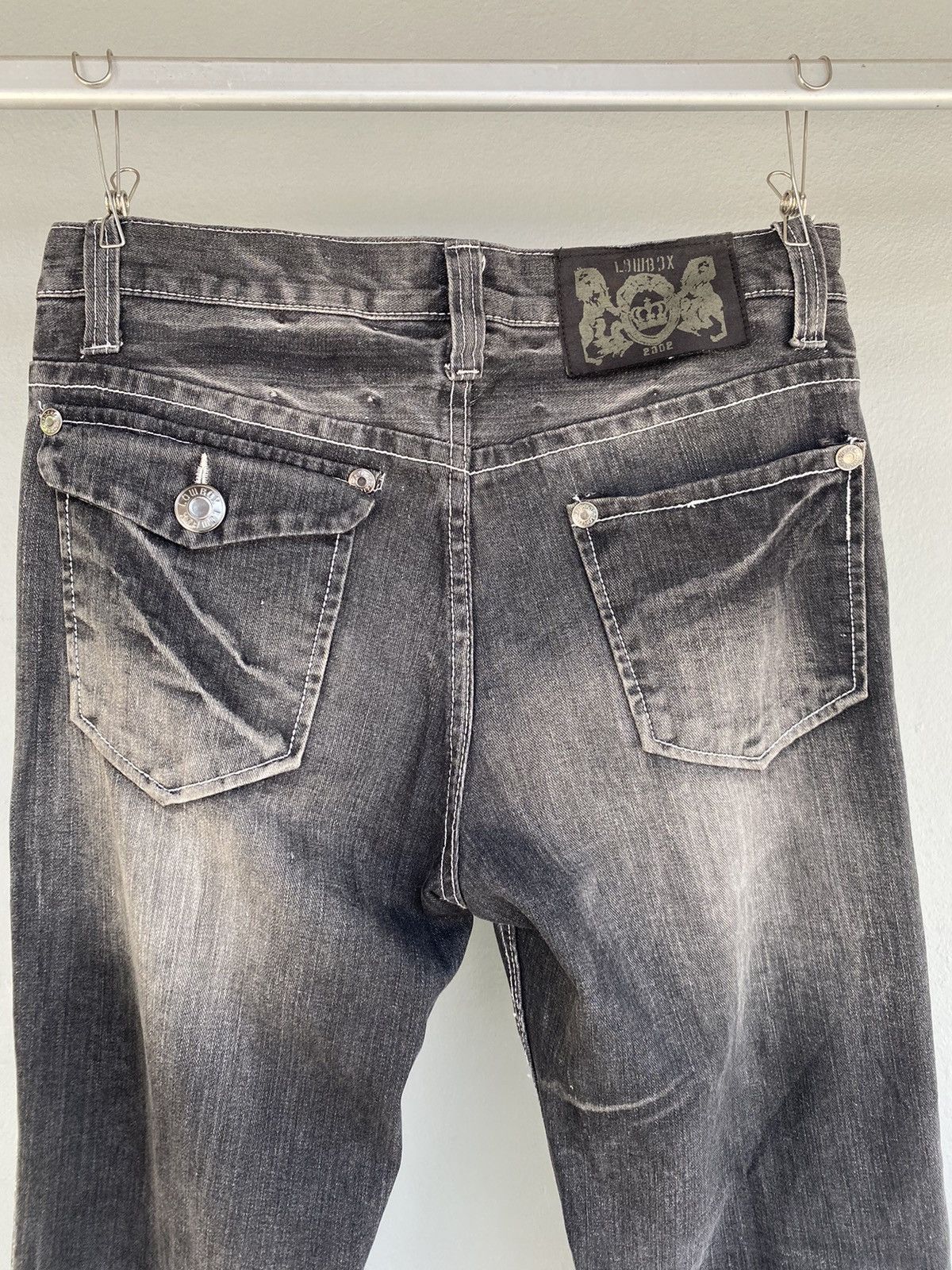 20471120 × 5351 POUR LES HOMMES × LOWBOX Lowbox jeans Size US 34 / EU 50 - 3 Thumbnail