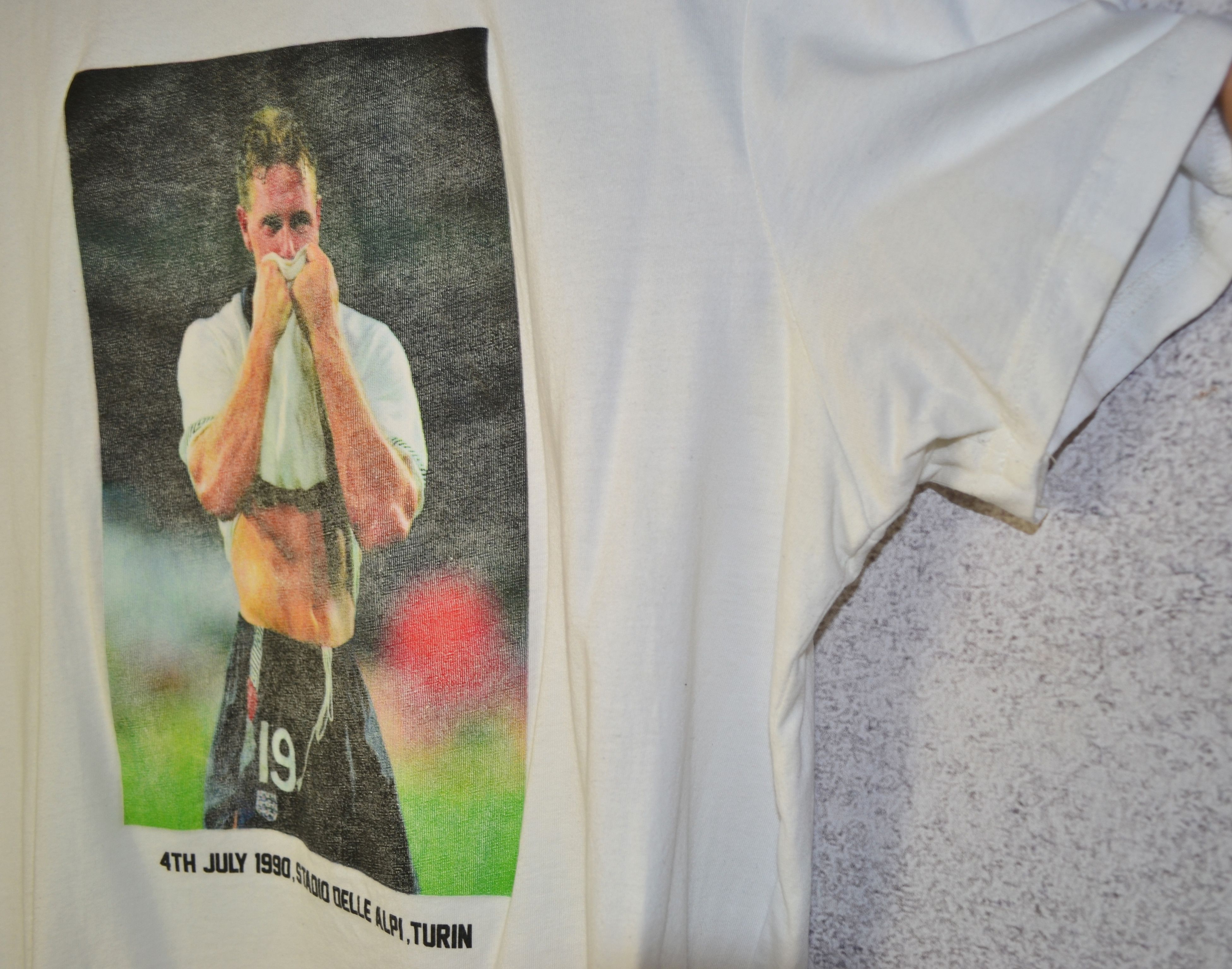 Other Soccer Aid Paul Gascoigne T-shirt Size US XL / EU 56 / 4 - 5 Thumbnail