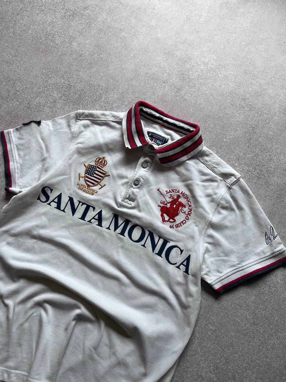 Vintage Vintage Polo Santa Monica Club Shirt M Size US M / EU 48-50 / 2 - 4 Thumbnail