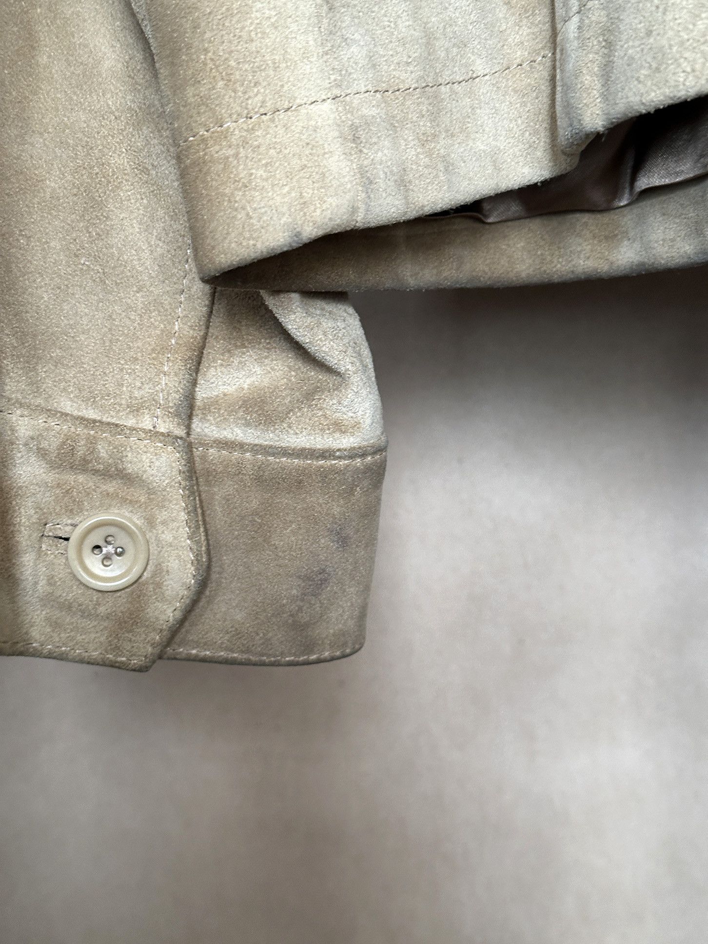 Banana Republic Banana Republic Camel Suede Leather Jacket Size US M / EU 48-50 / 2 - 5 Thumbnail