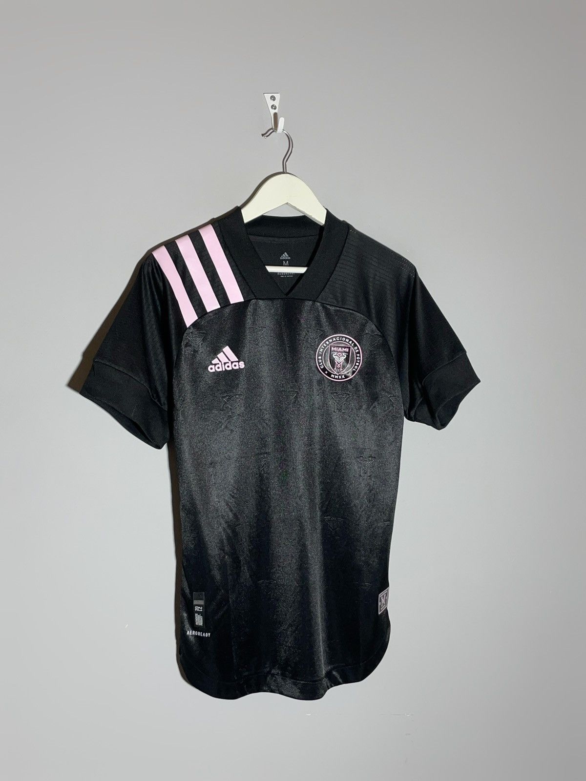 Adidas Inter Miami Adidas 2020 Away Y2k Hype Football Shirt Size US M / EU 48-50 / 2 - 2 Thumbnail