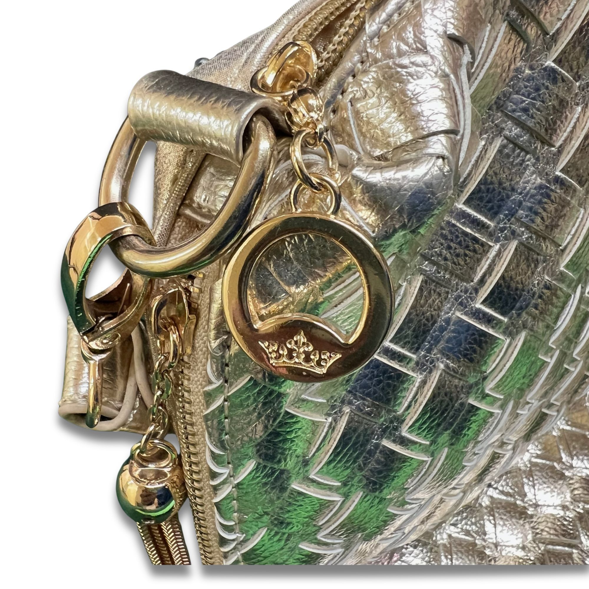 Other Handbag Express Gold Rhinestone Clutch With Detachable Strap Size ONE SIZE - 6 Thumbnail