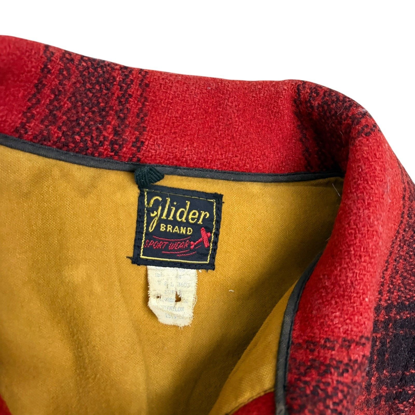 Vintage Rare 1950s Vintage Hunting Jacket GLIDER Wool Coat Small Size US S / EU 44-46 / 1 - 3 Thumbnail
