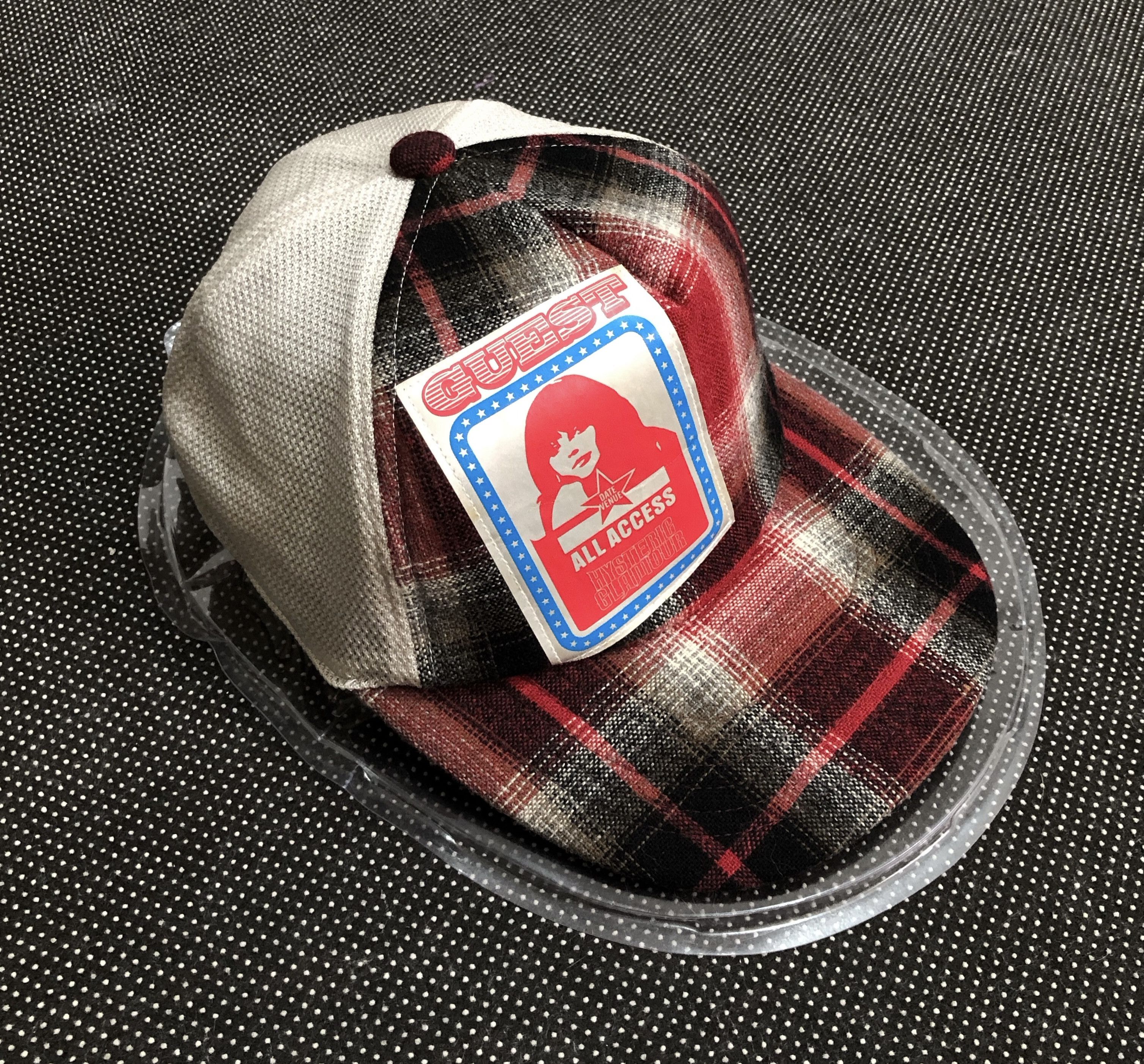 Hysteric Glamour × Vintage RARE🔥VINTAGE 90’S HYSTERIC GLAMOUR FLANNEL VIP TRUCKER Size ONE SIZE - 1 Thumbnail