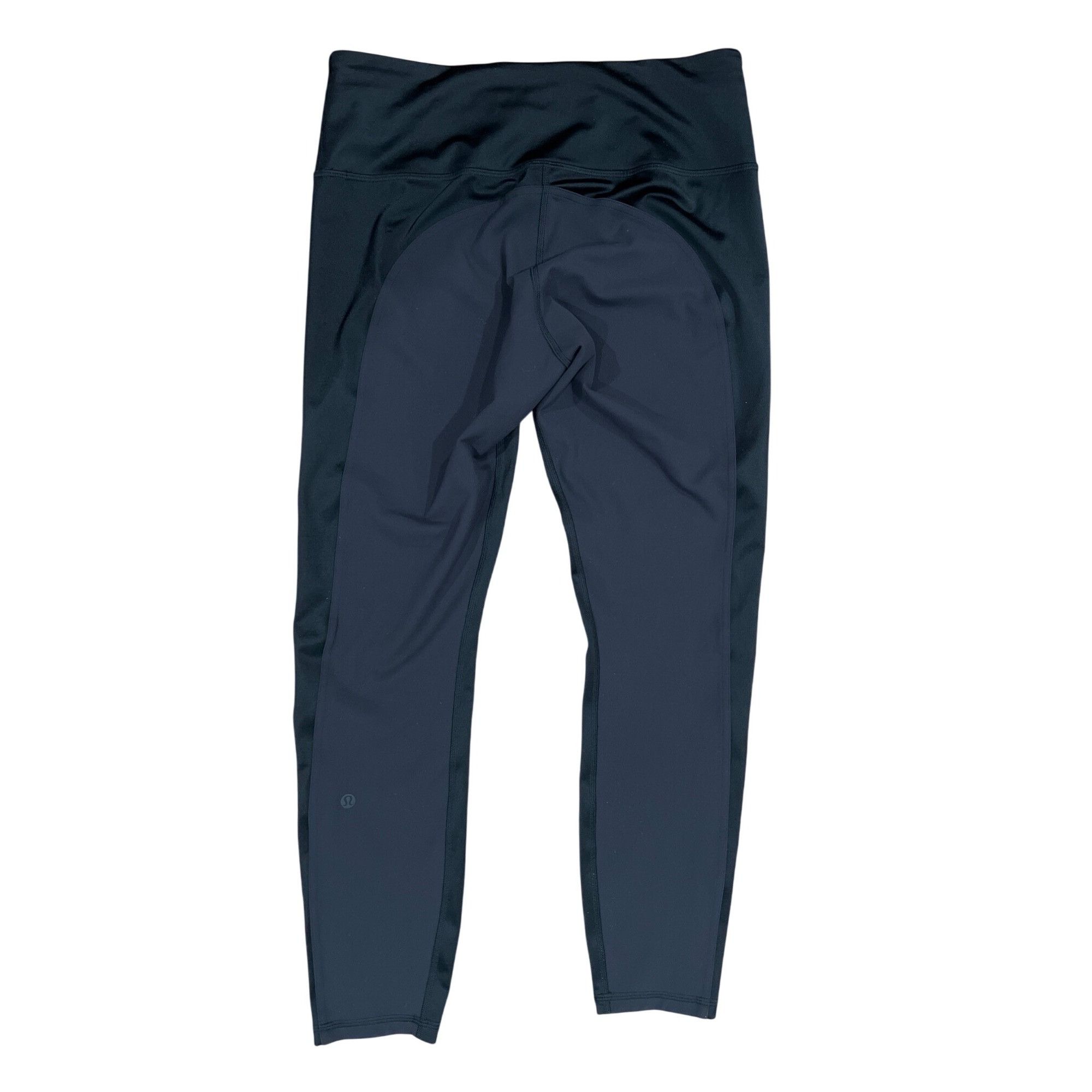 Lululemon Lululemon Black High-Rise Satin Panel Leggings Womens Size 1 Size 32" / US 10 / IT 46 - 7 Thumbnail