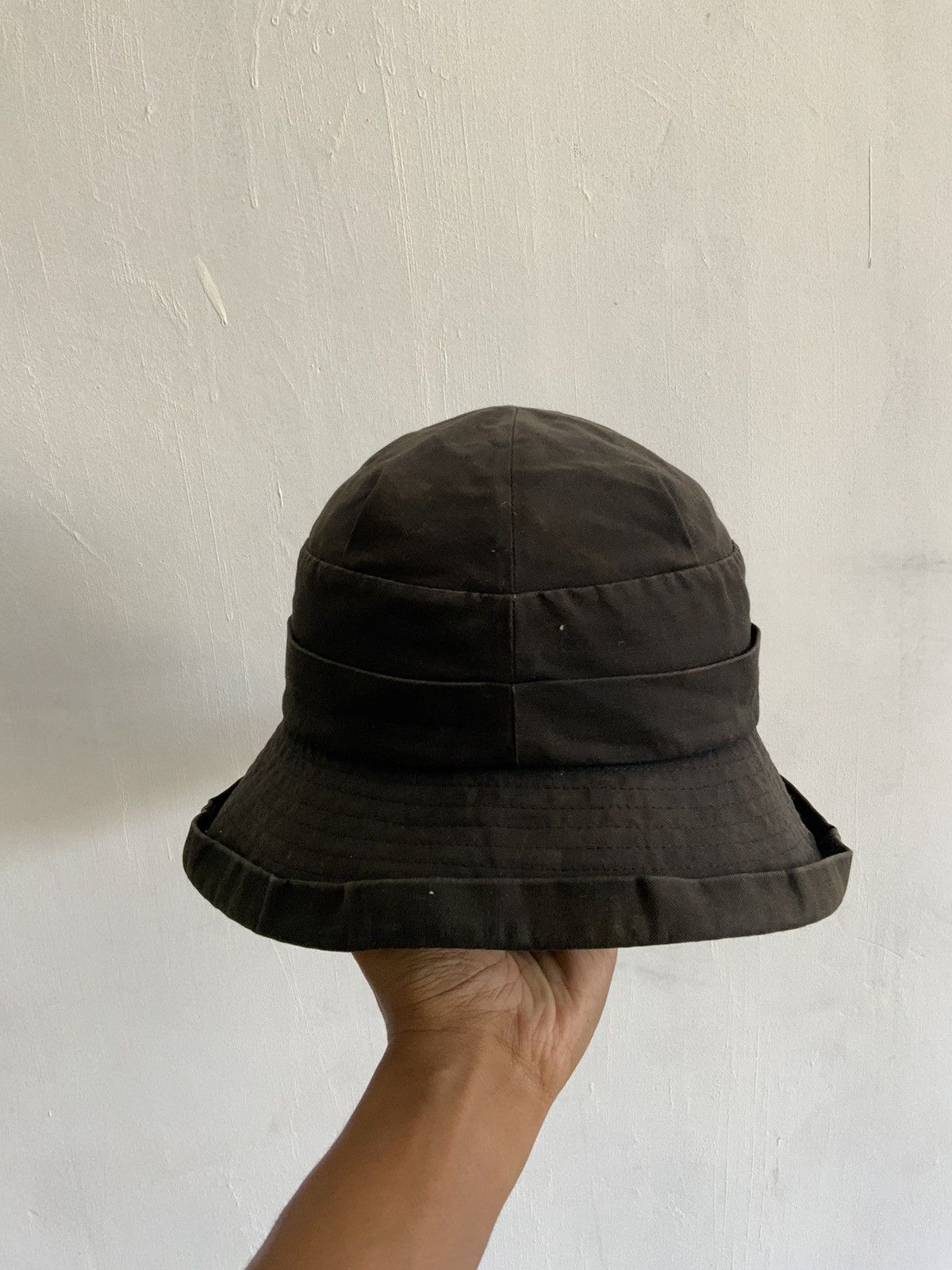 Japanese Brand Top Valu Fade Black Outdoor Bucket Hat Size ONE SIZE - 3 Thumbnail