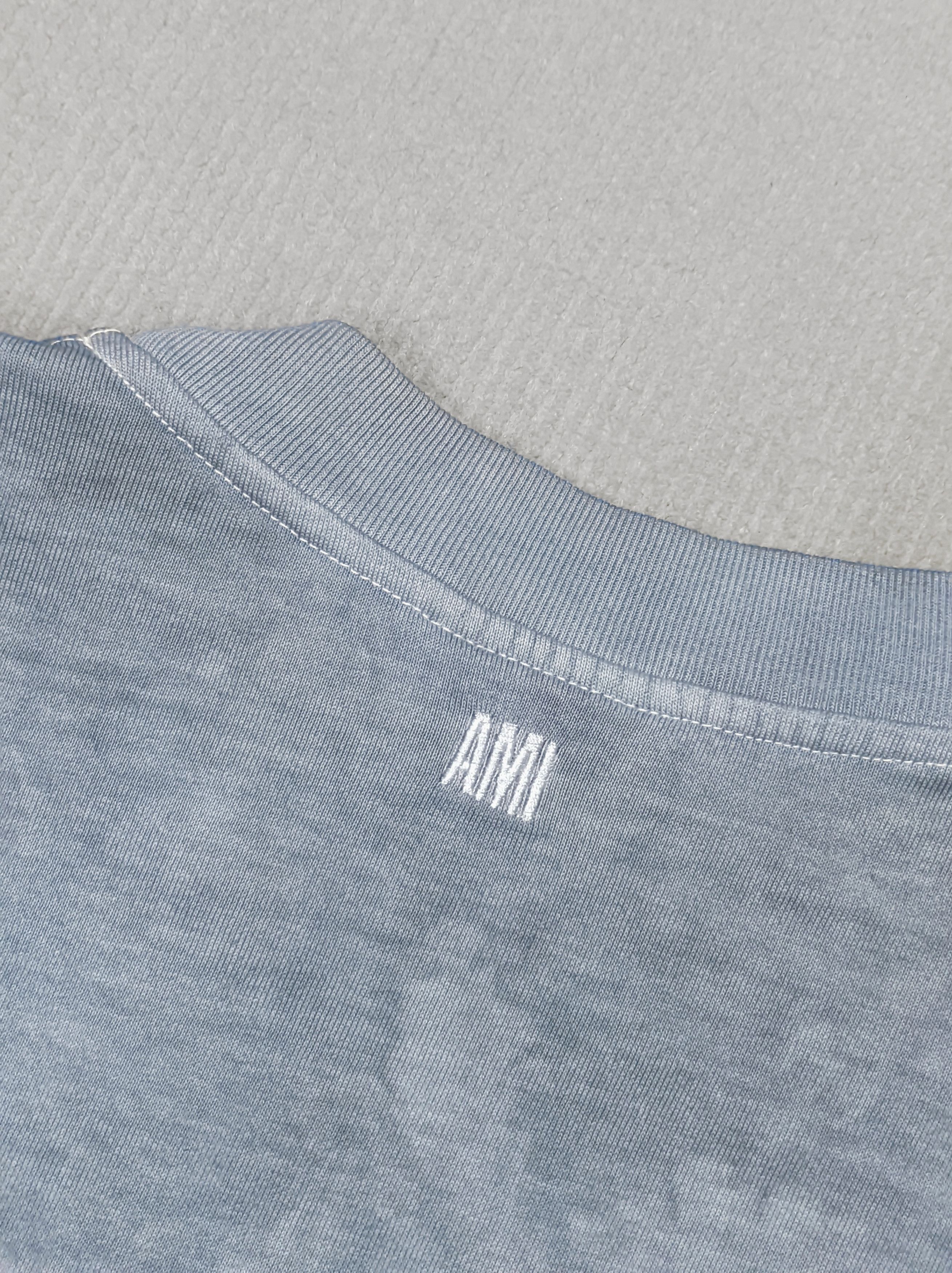 AMI AMI Lace Detail T-shirt Tie-dye Effect Size US M / EU 48-50 / 2 - 4 Thumbnail