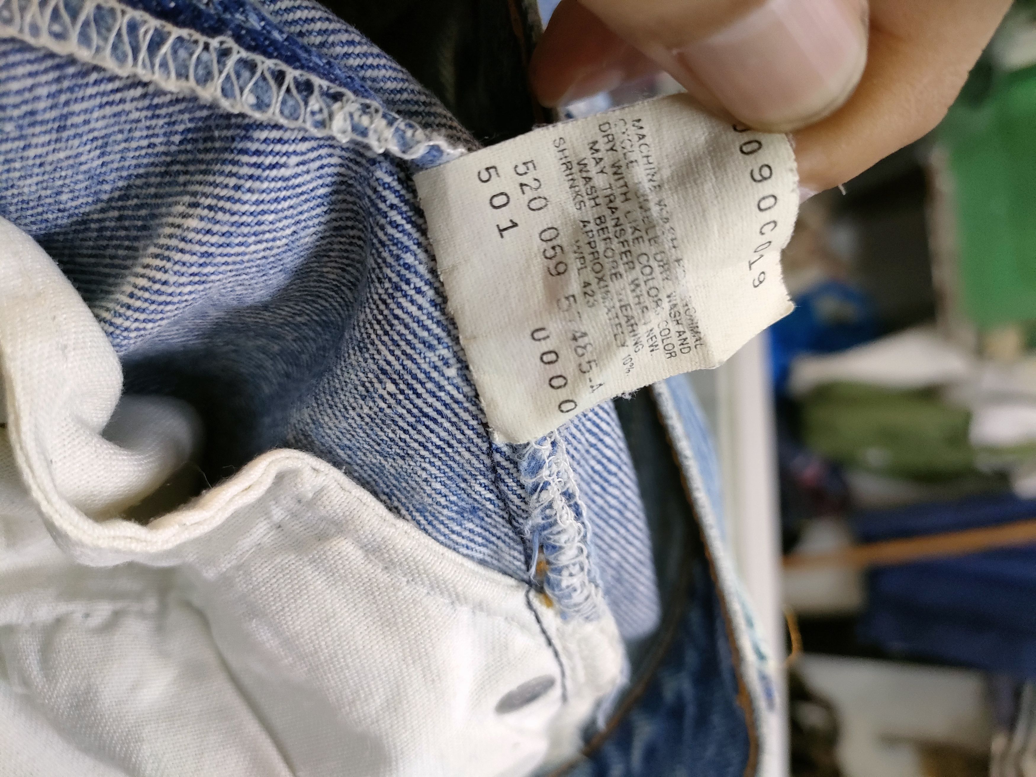 Levi's Vintage Clothing × Vintage Vintage Levi's 501xx USA Jeans Size US 30 / EU 46 - 9 Thumbnail