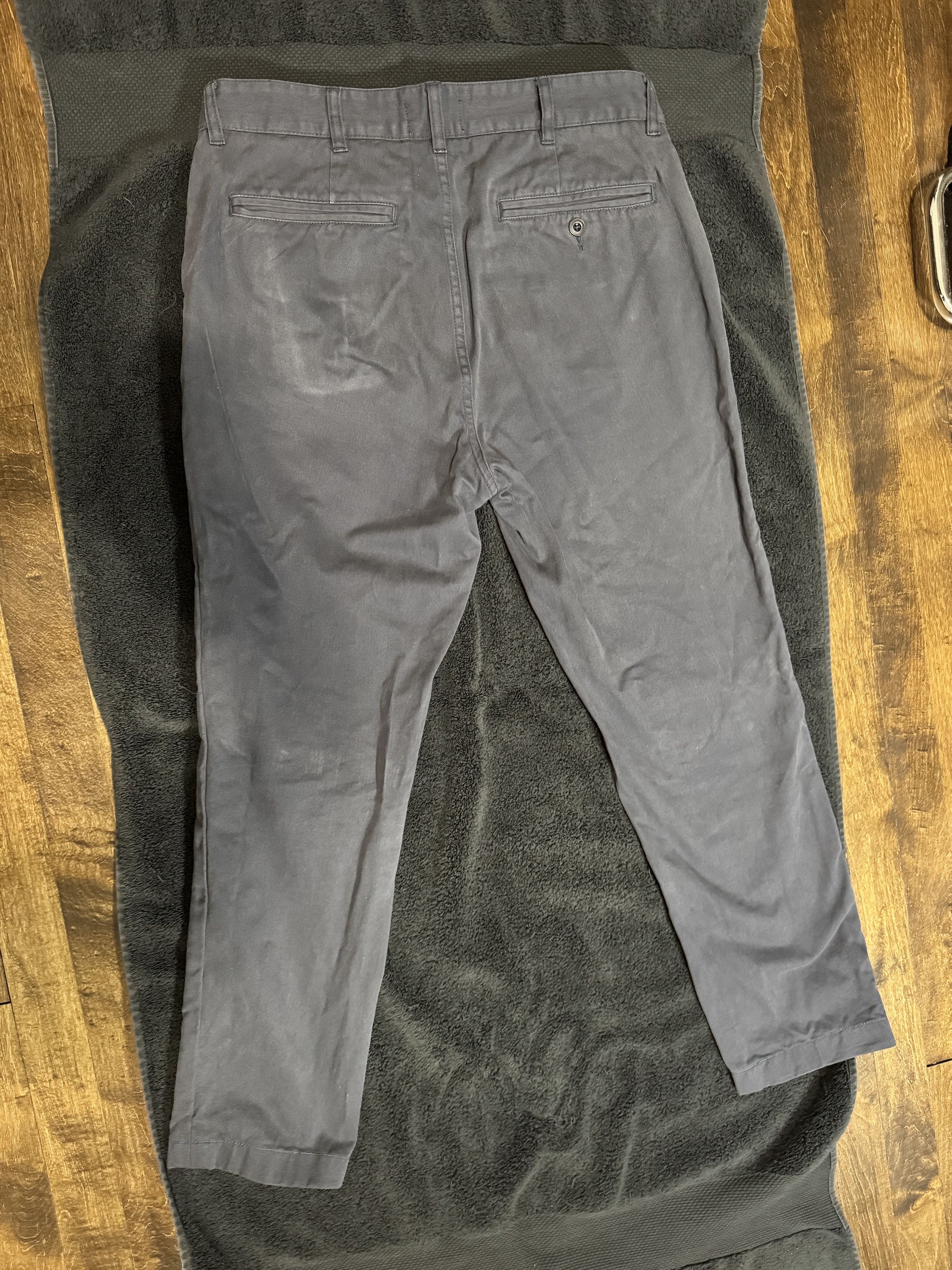 Taylor Stitch Taylor Stitch Slim Foundation Pant // Organic Navy Size US 31 - 3 Thumbnail