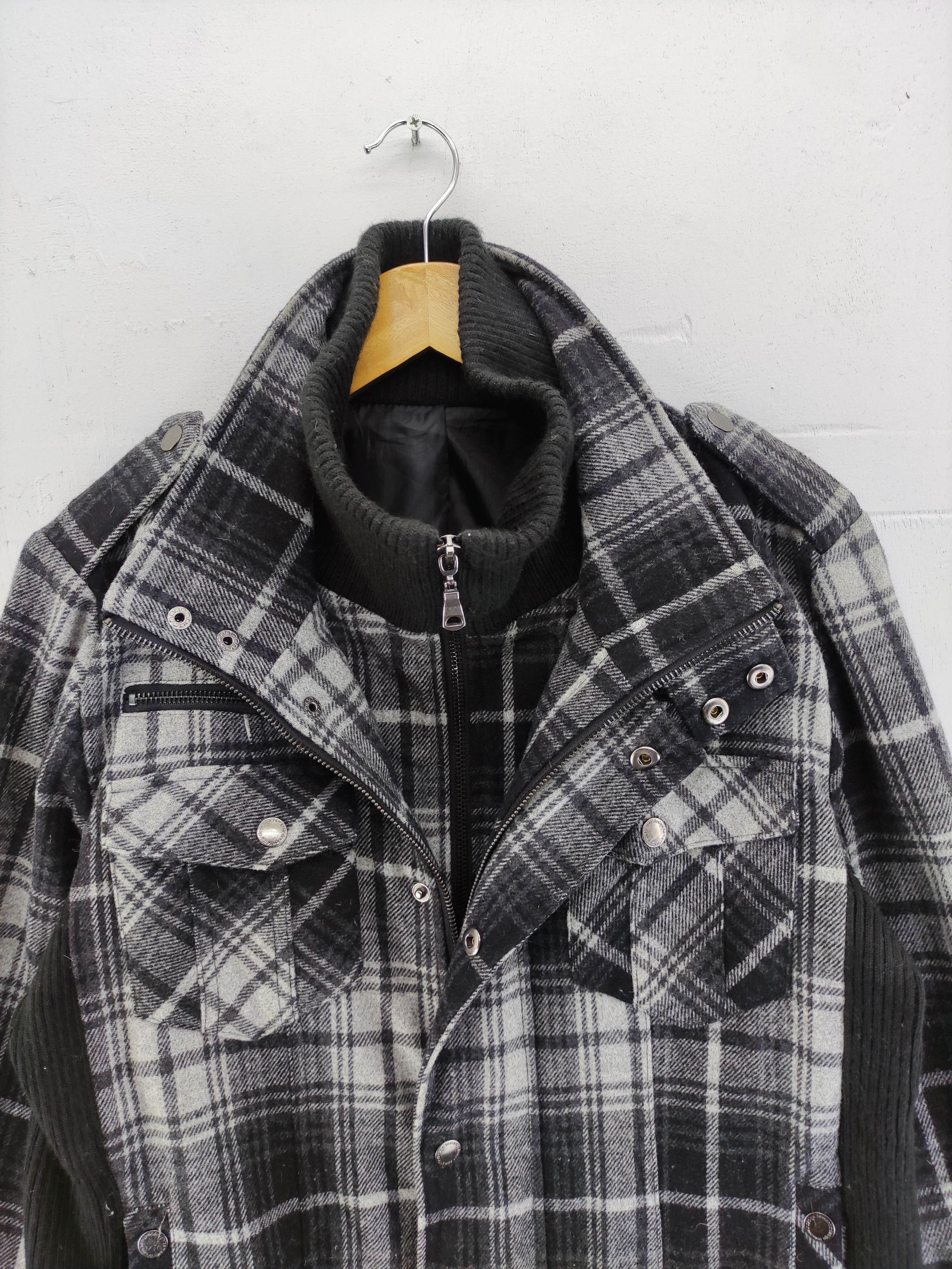 semanticdesign Vintage Semantic Design Double Zip Wool Jacket Size US M / EU 48-50 / 2 - 3 Thumbnail