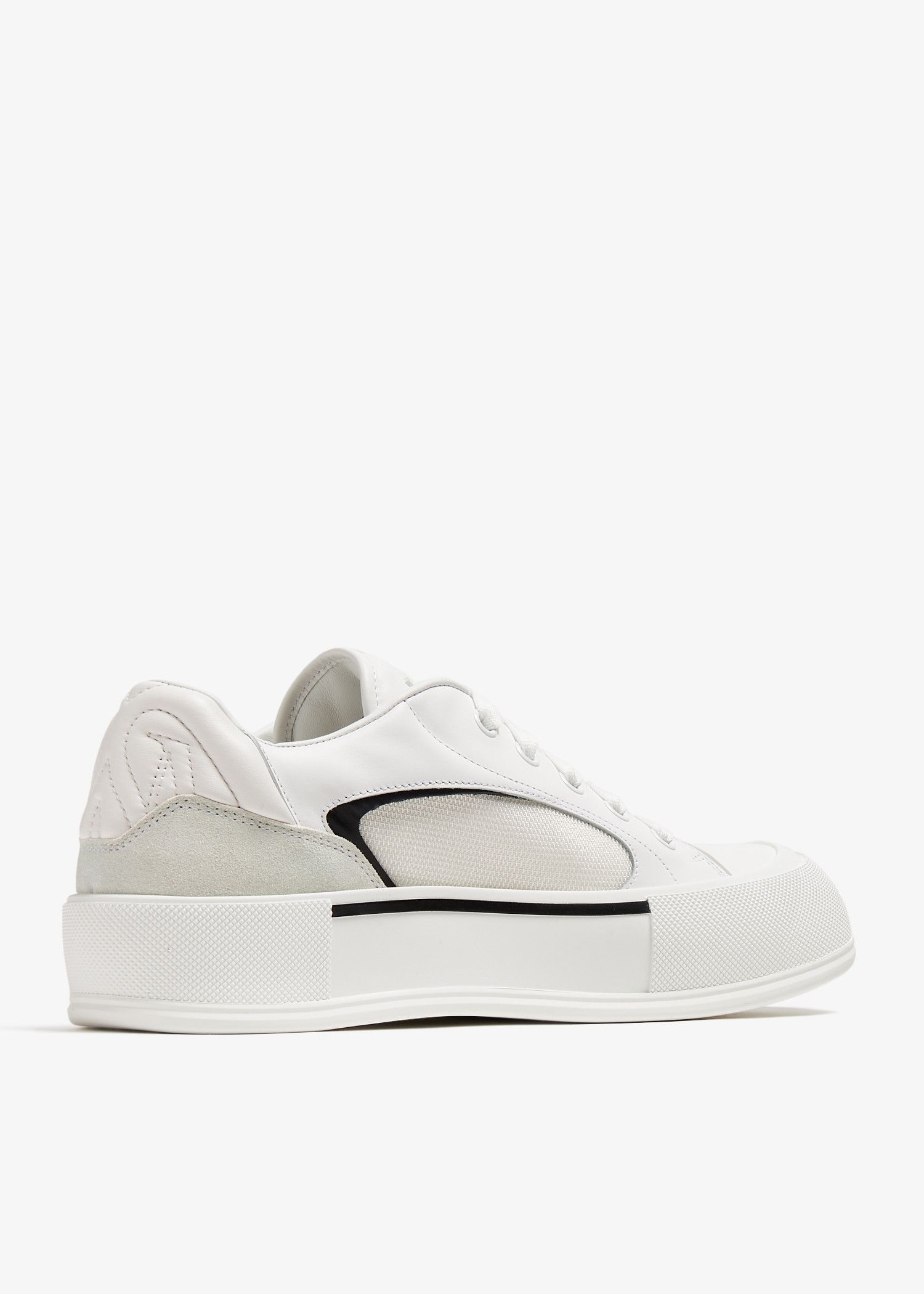 Alexander McQueen o1y1024 Low-Top Sneakers in White Size US 9.5 / EU 42-43 - 4 Thumbnail
