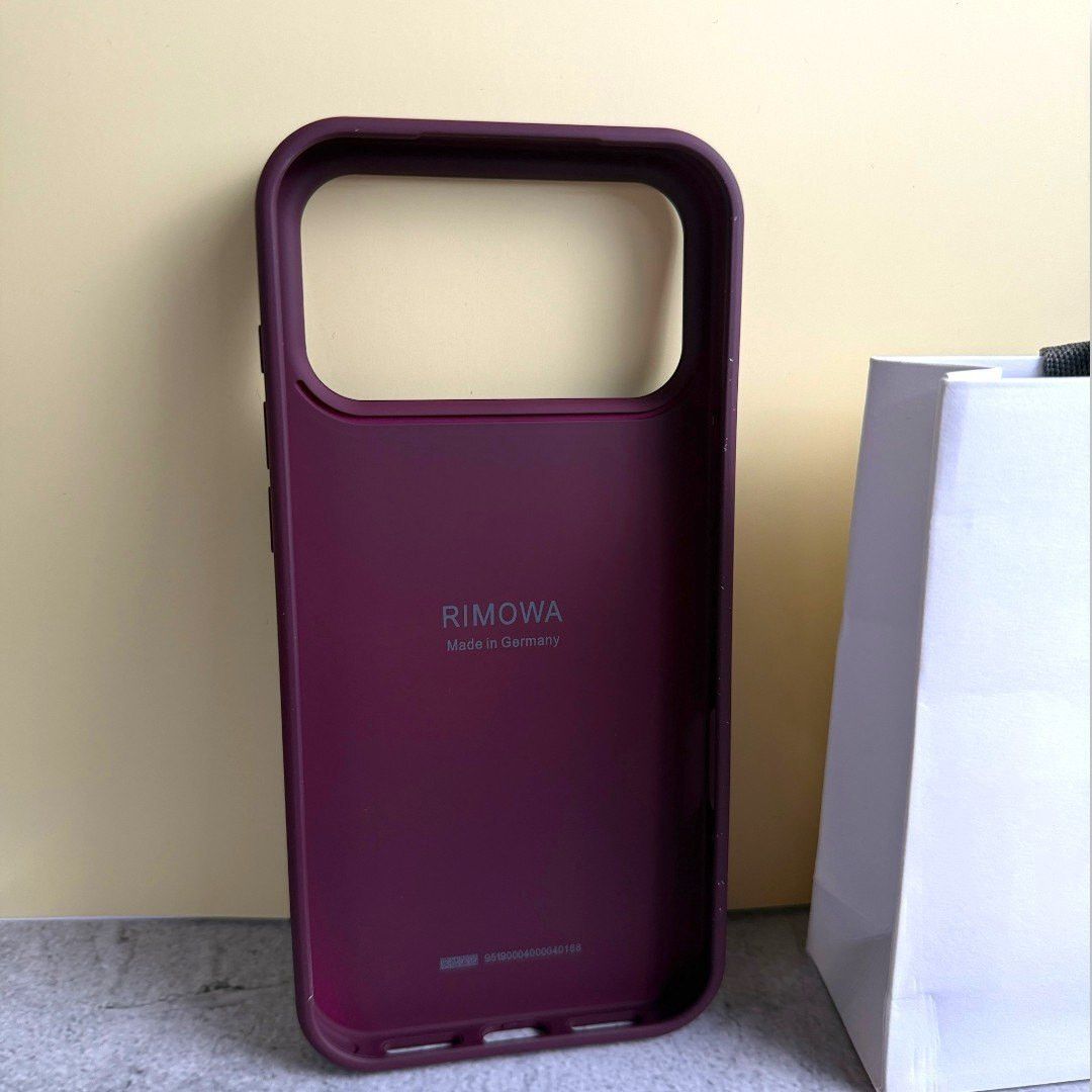 Rimowa Aluminum Metal Iphone 17 Pro Case Style Plum Color, Men's — image 3 of 6