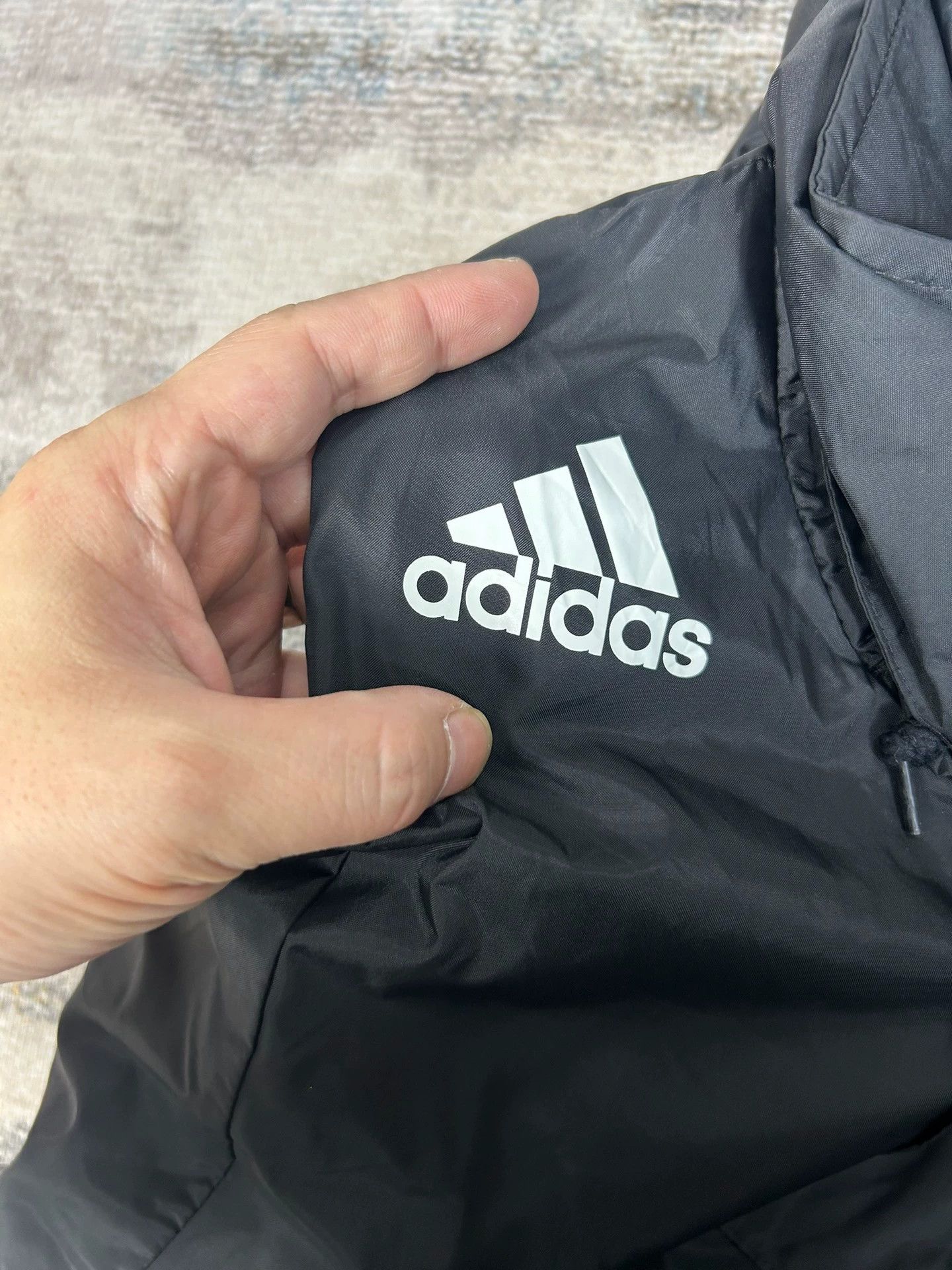 Adidas Vintage Adidas Windbreaker Jacket / Outerwear Size US XL / EU 56 / 4 - 2 Thumbnail