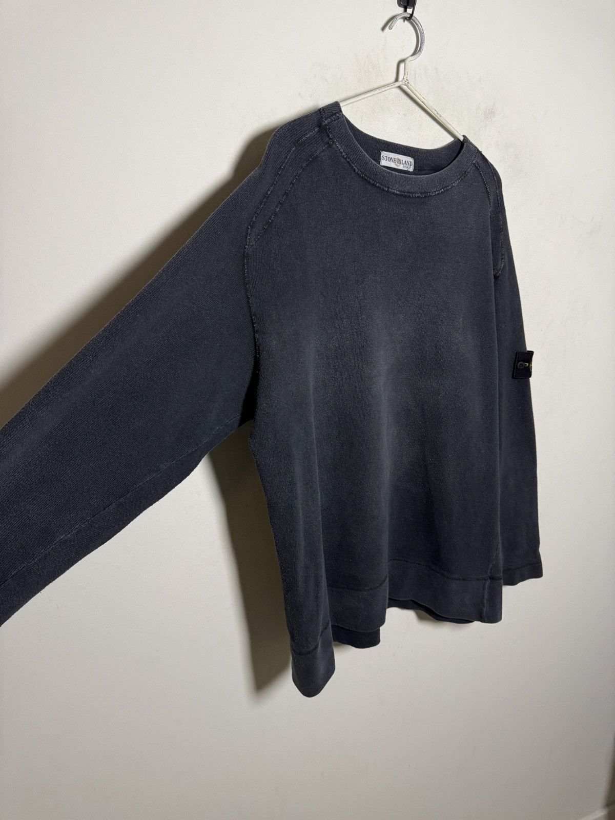 Stone Island Stone Island faded crewneck knit Size US XXL / EU 58 / 5 - 6 Thumbnail