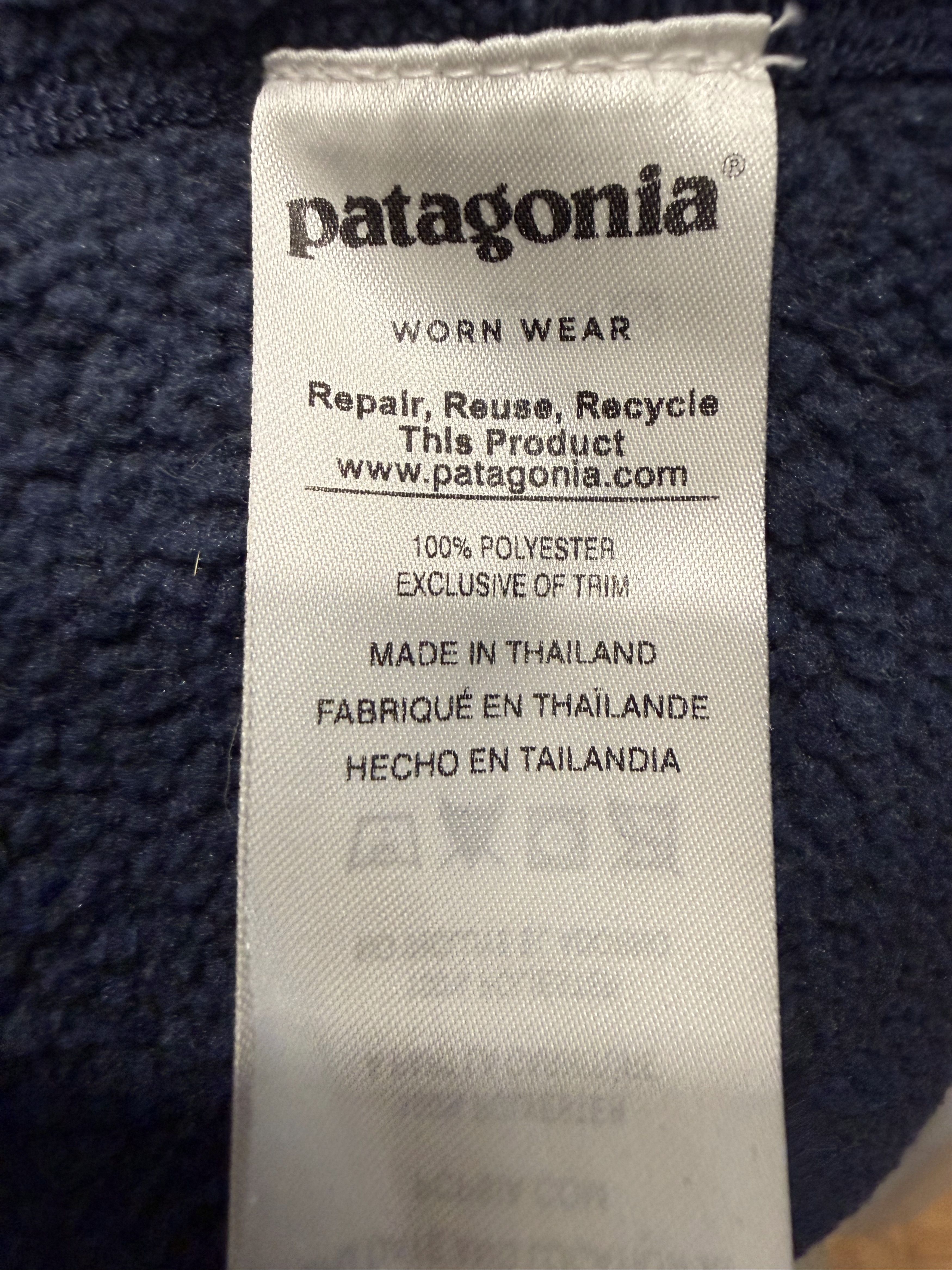 Patagonia Patagonia Women's 1/4 Zip Pullover Fleece Size L / US 10 / IT 46 - 8 Thumbnail