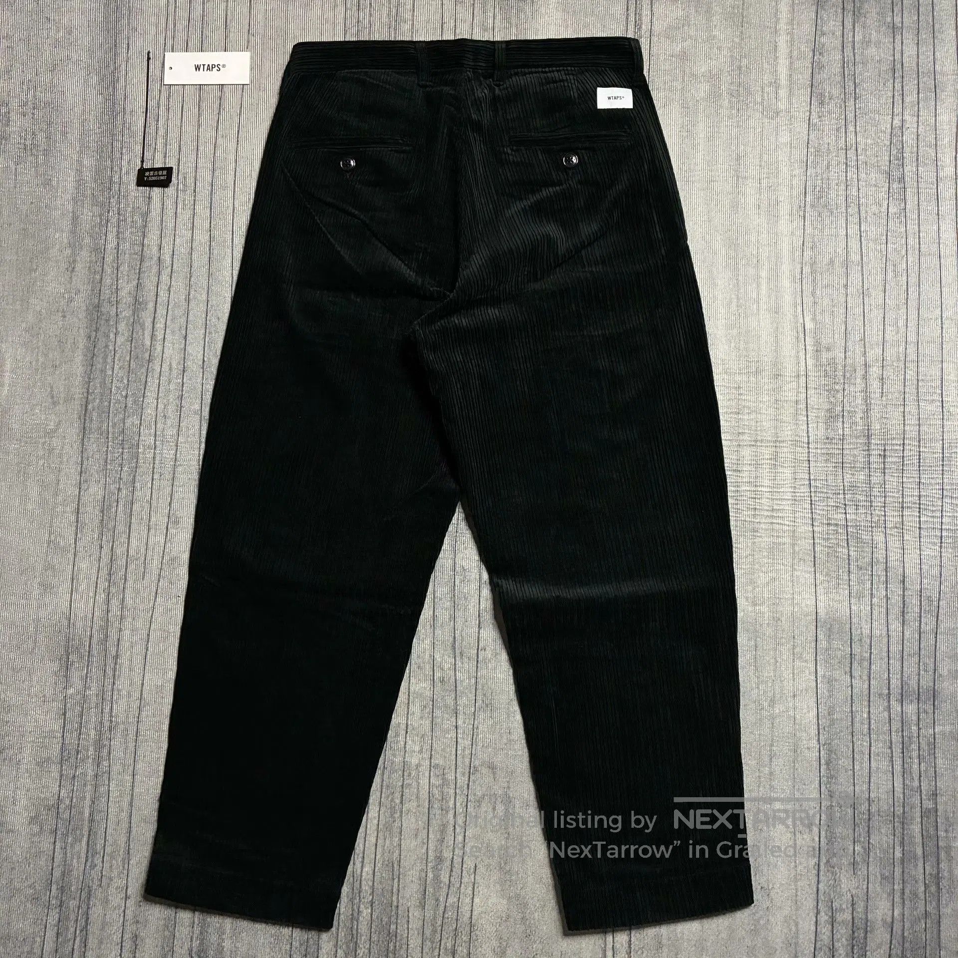 Wtaps WTAPS 21AW Corduroy Tuck Trousers. Size US 26 / EU 42 - 2 Thumbnail