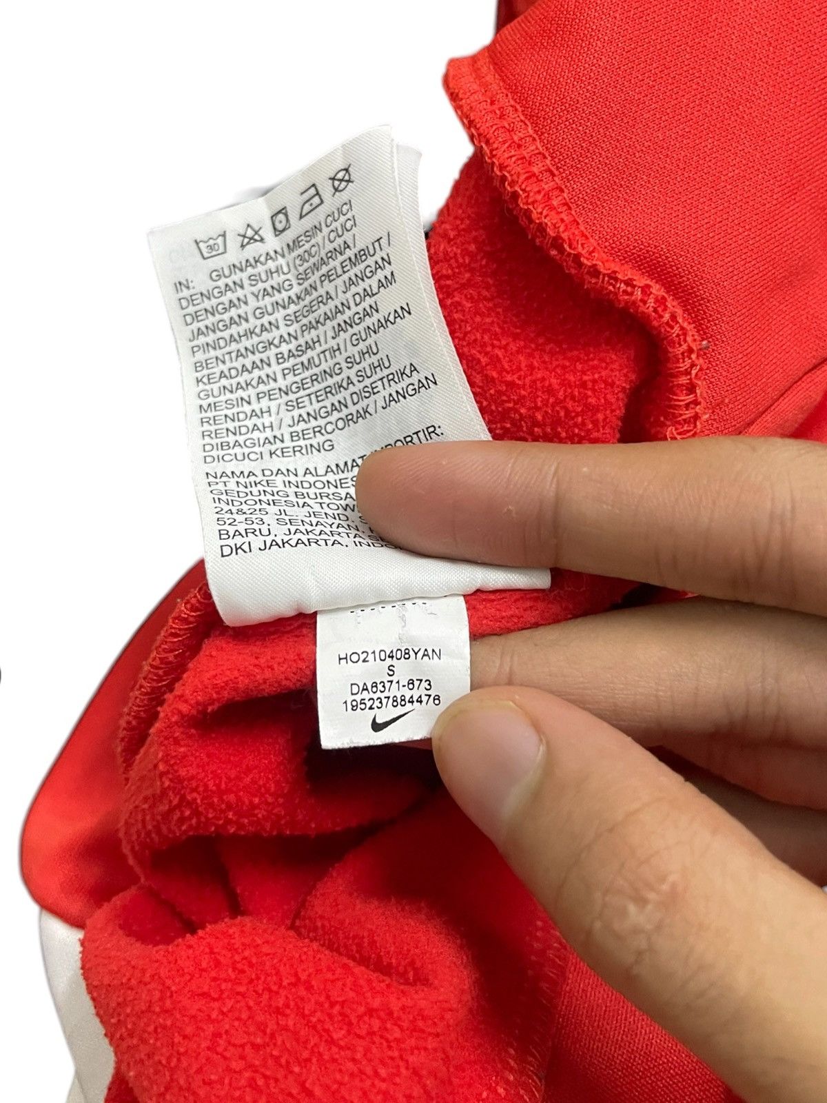 Nike Nike Therma-Fit Colour Block Polyester Pullover Hoodie Size US S / EU 44-46 / 1 - 7 Thumbnail