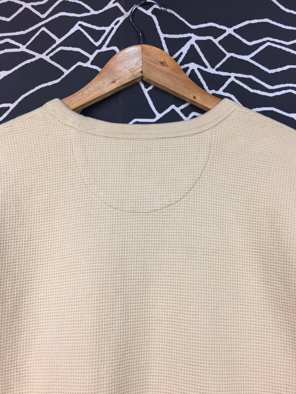 Vans Vans Off The Wall Waffle Knit Classic Fit Long Sleeve Tee Size US M / EU 48-50 / 2 - 7 Thumbnail