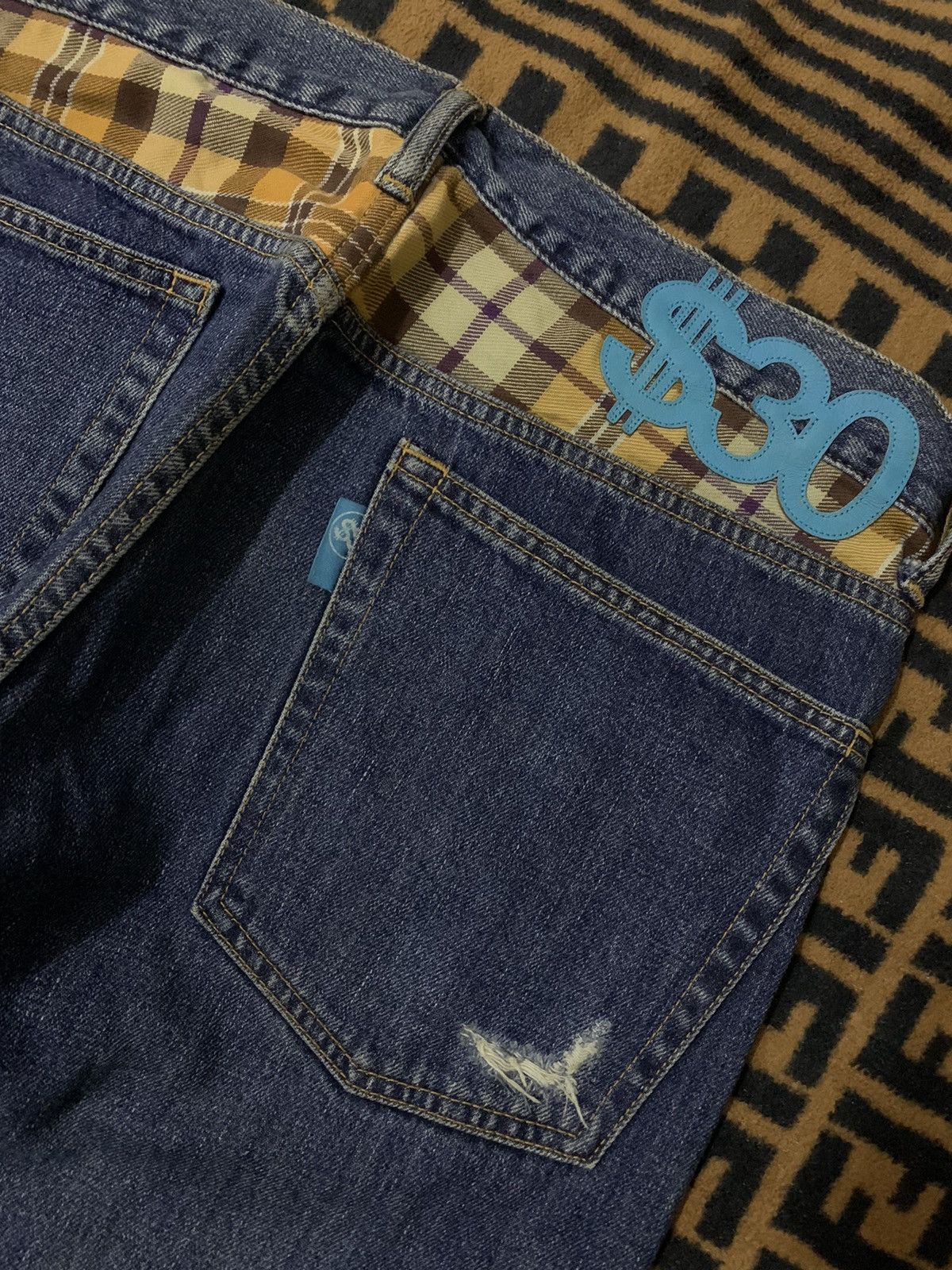 Swagger 💥Japanese designer Swagger Denim Size US 33 - 3 Thumbnail