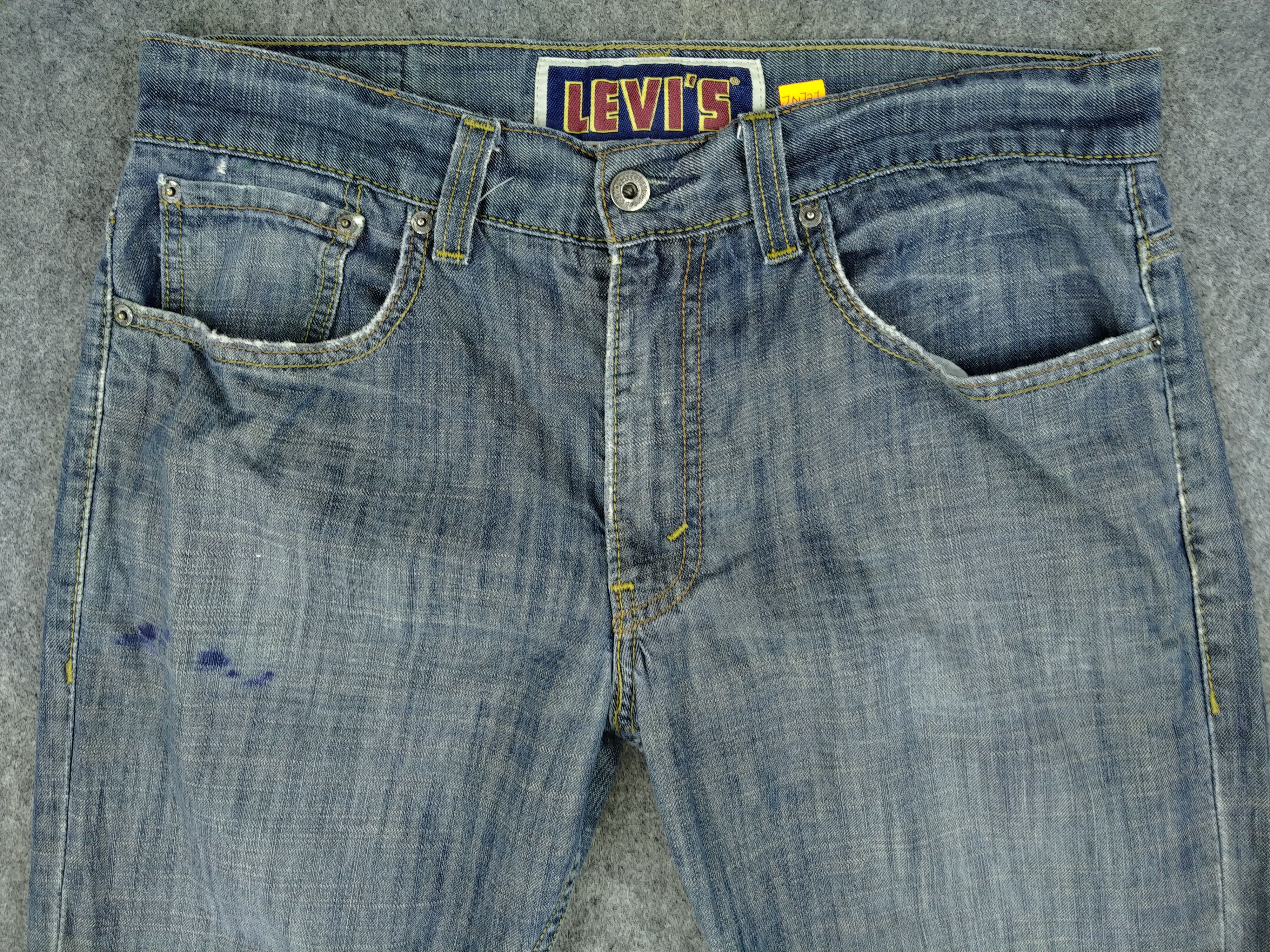 Levi's Vintage Levi's 511 Skinny Denim 34x33 -JN727 Size US 34 / EU 50 - 3 Thumbnail