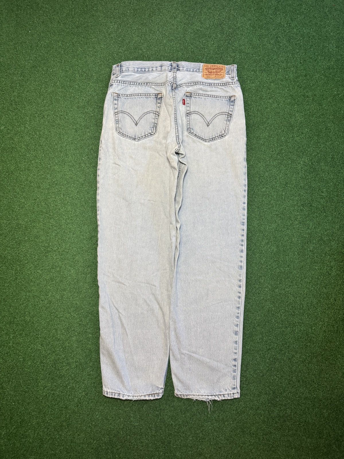 Levi's Vintage Clothing Y2K Levi’s 560 Loose Baggy Grunge Distressed Skater Jeans Size US 34 / EU 50 - 1 Thumbnail