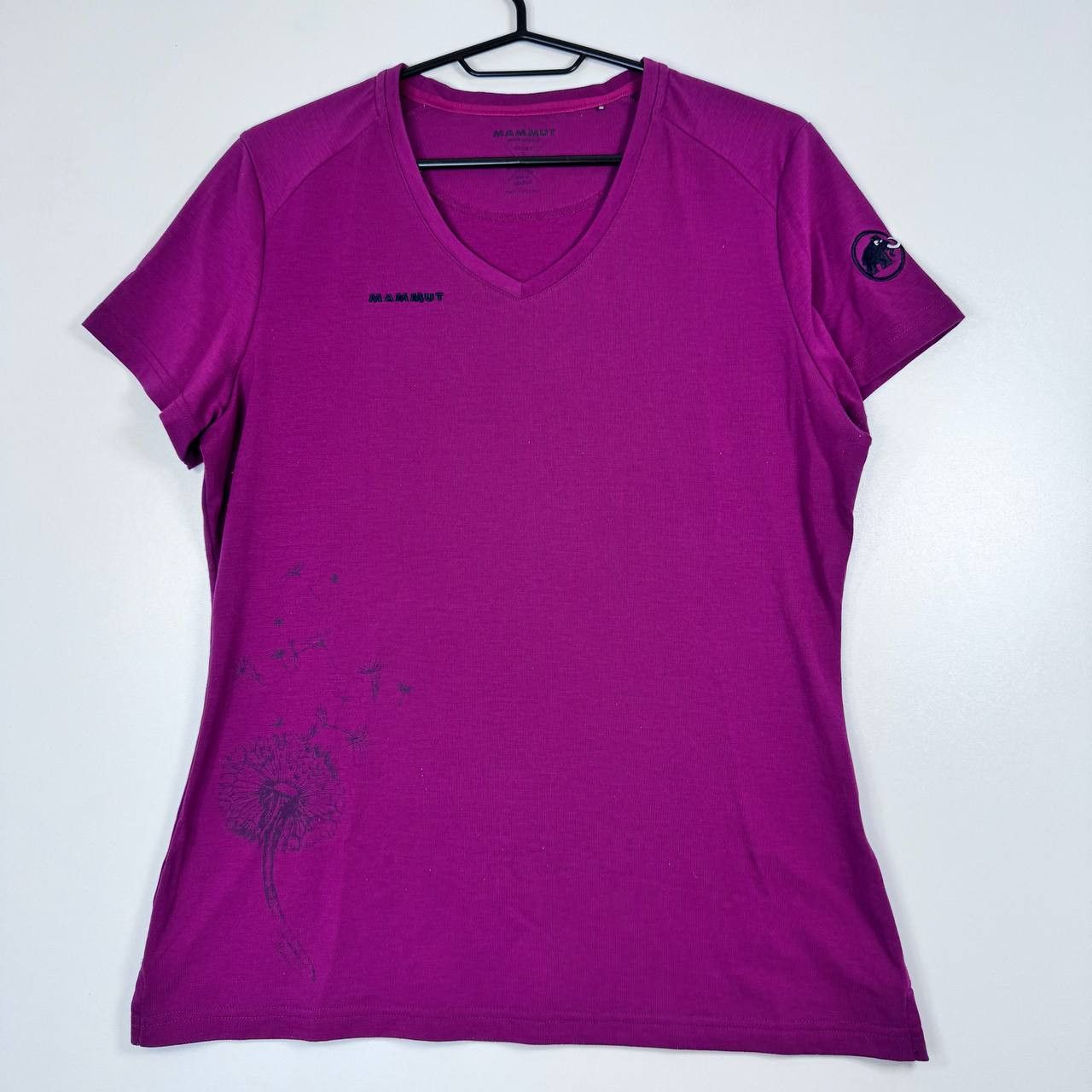 Mammut Mammut Womens V Neck T Shirt Pink Outdoor Graphic Size S Size S / US 4 / IT 40 - 1 Thumbnail