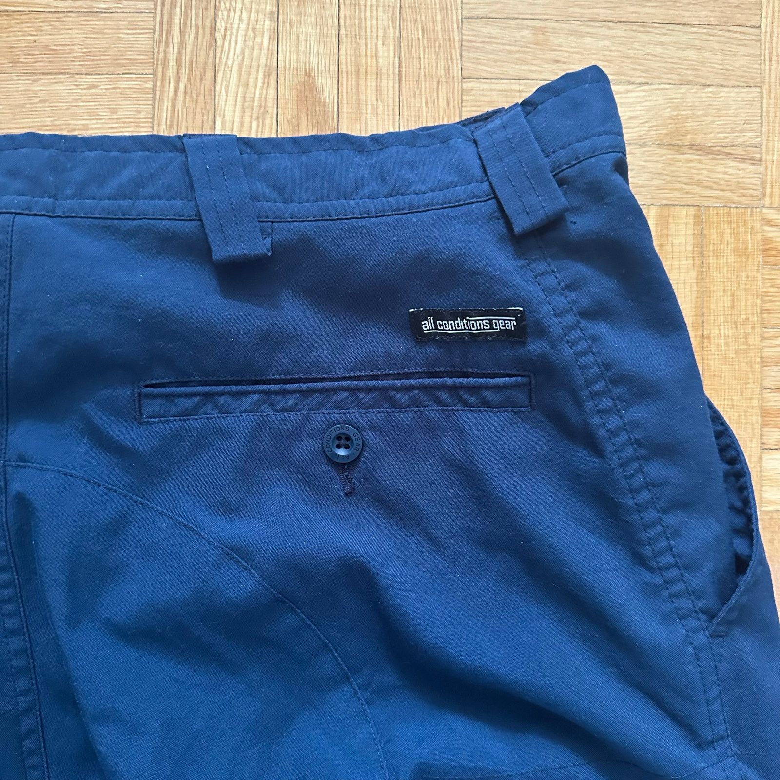 32 Degrees Cool Outdoor Performance Button Front Shirt Med
