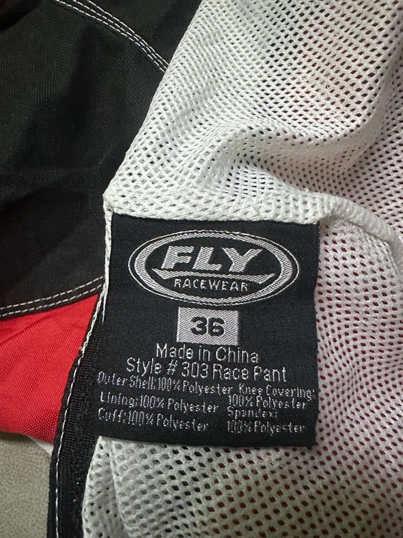 Japanese Brand Fly racing motorcross pants Size US 34 / EU 50 - 5 Thumbnail