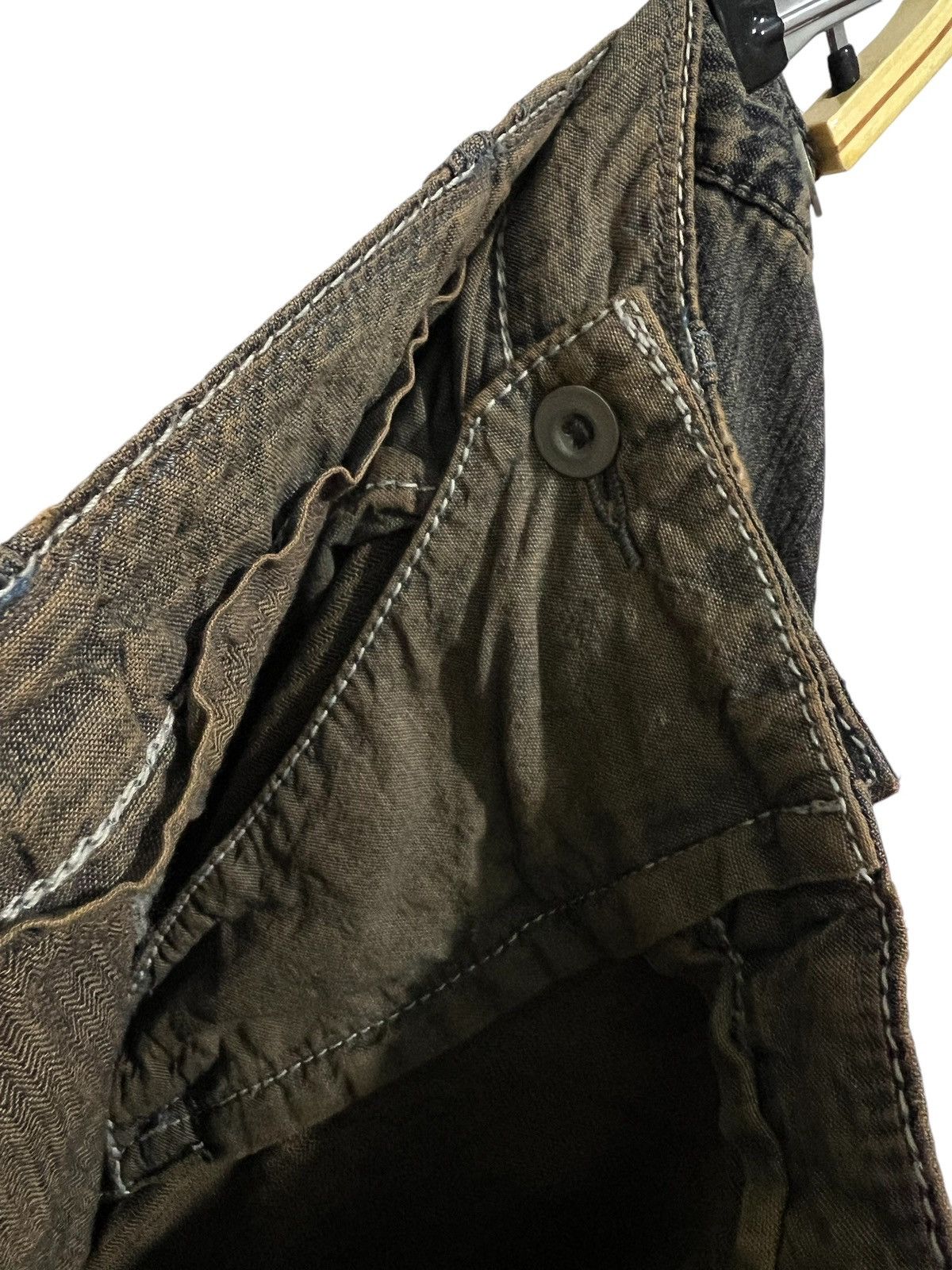 If Six Was Nine × Japanese Brand × Le Grande Bleu (L.G.B.) G.O.A buckle pants Size US 29 - 7 Thumbnail