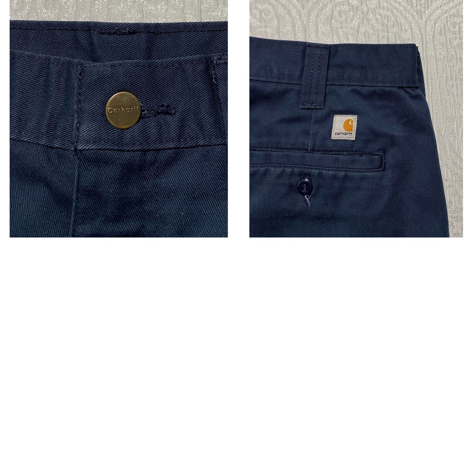 Carhartt Carhartt Work Pants Navy Blue Relaxed Fit Carpenter 32x29 Size US 32 / EU 48 - 8 Thumbnail