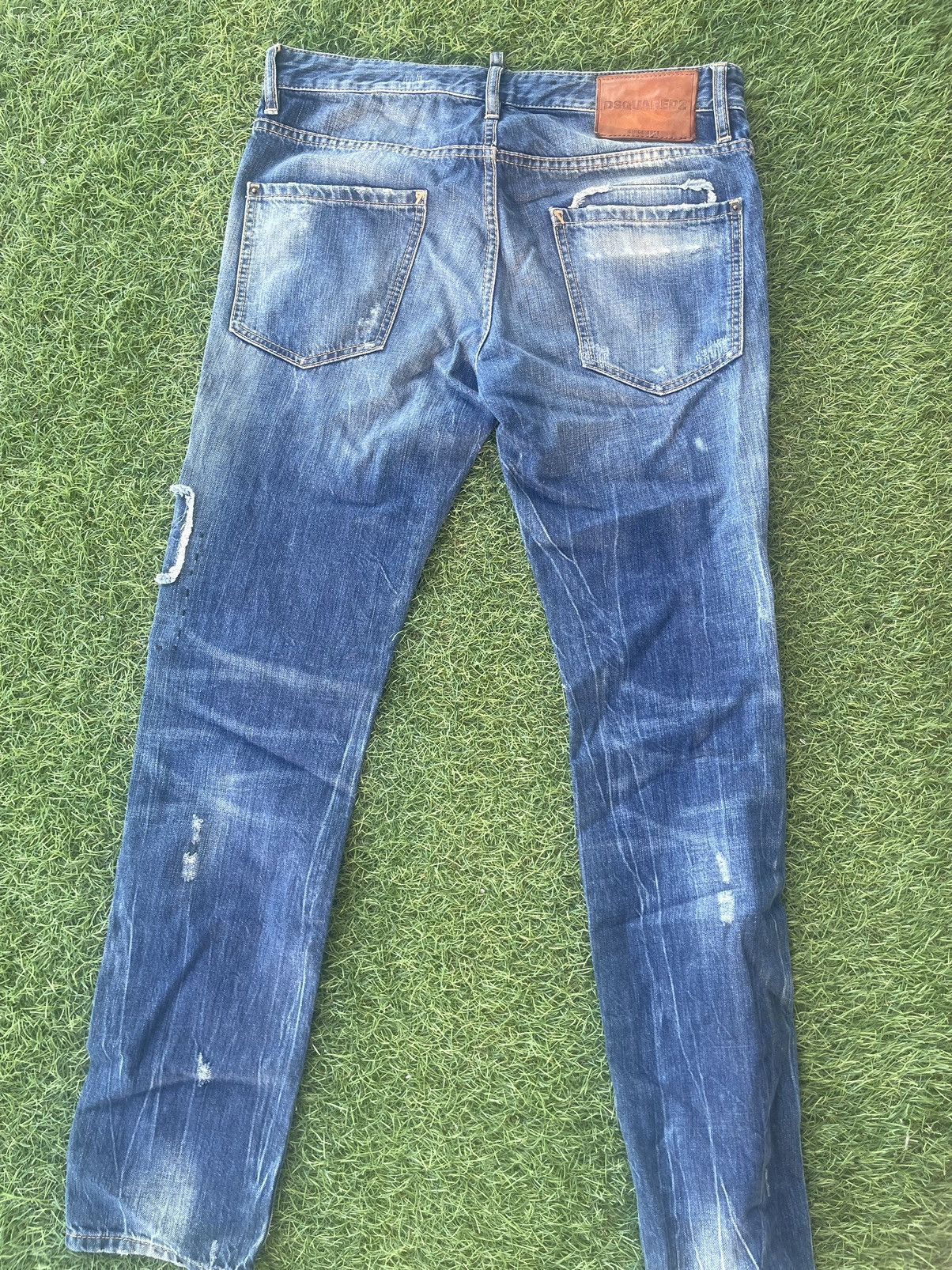 Designer × Dsquared2 Dsquared Distressed Cool Guy Jeans Size US 29 - 2 Thumbnail