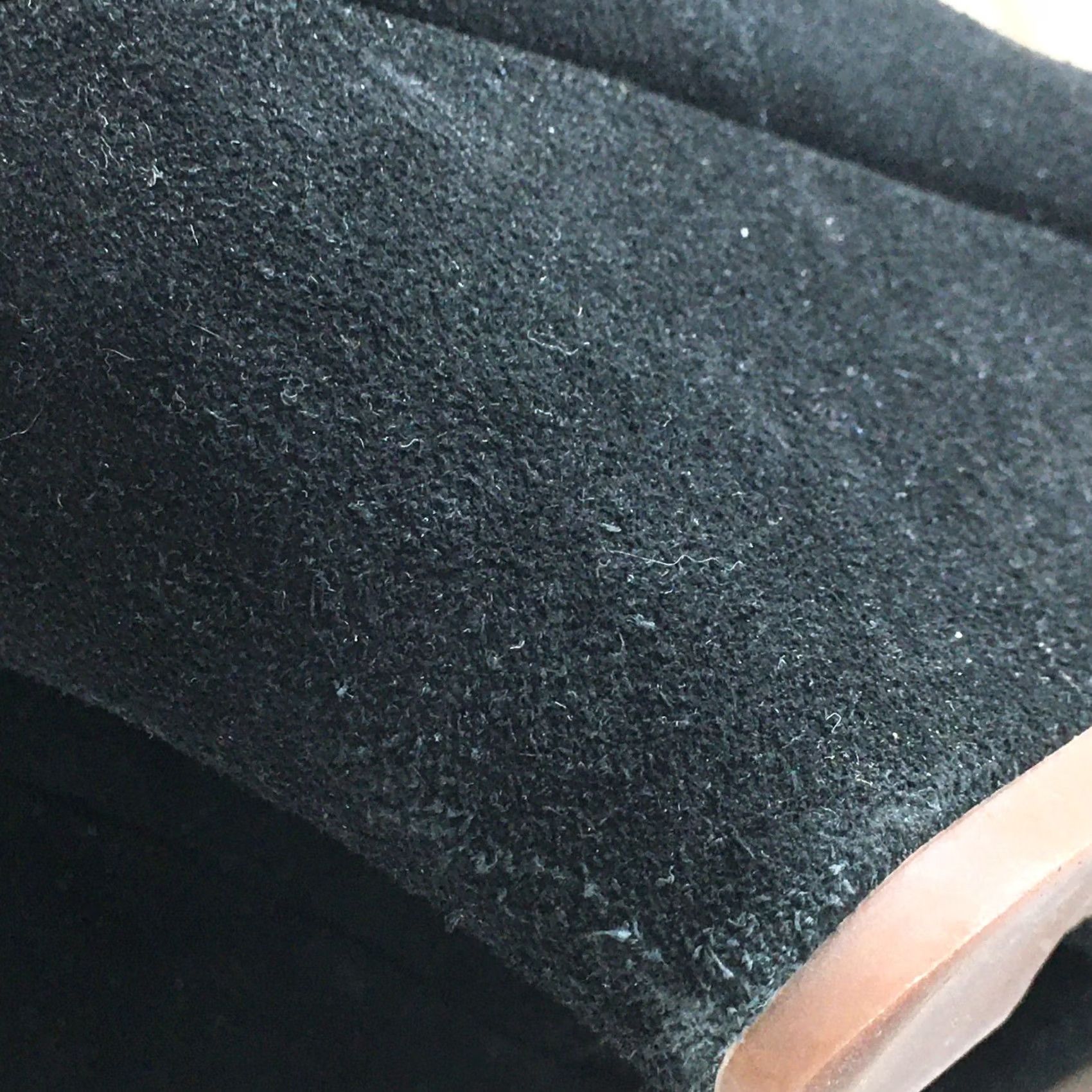 Dolce Vita Dolce Vita Boots Womens 7.5 Page Lace Up Wedge Ankle Bootie Black Faux Suede Size US 8 / IT 38 - 5 Thumbnail