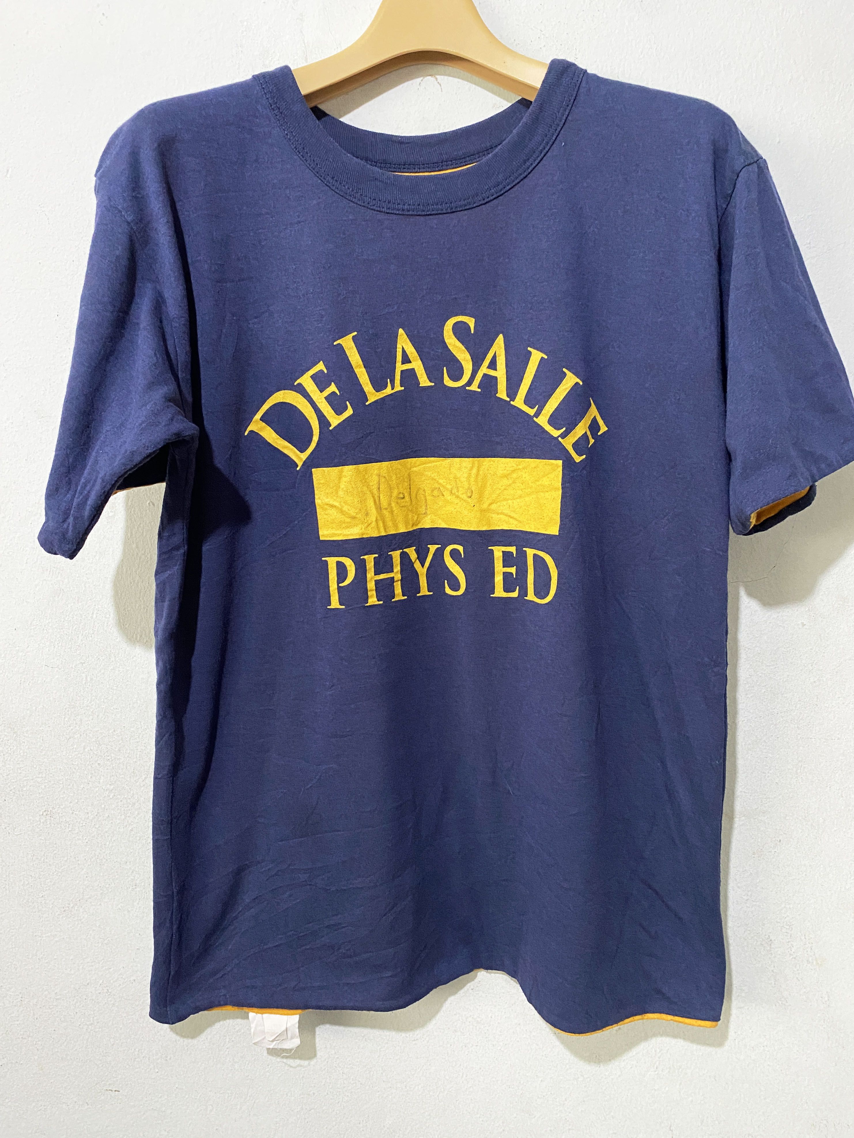Band Tees × Vintage Vintage 80s De La Salle Shirt Size US M / EU 48-50 / 2 - 1 Thumbnail