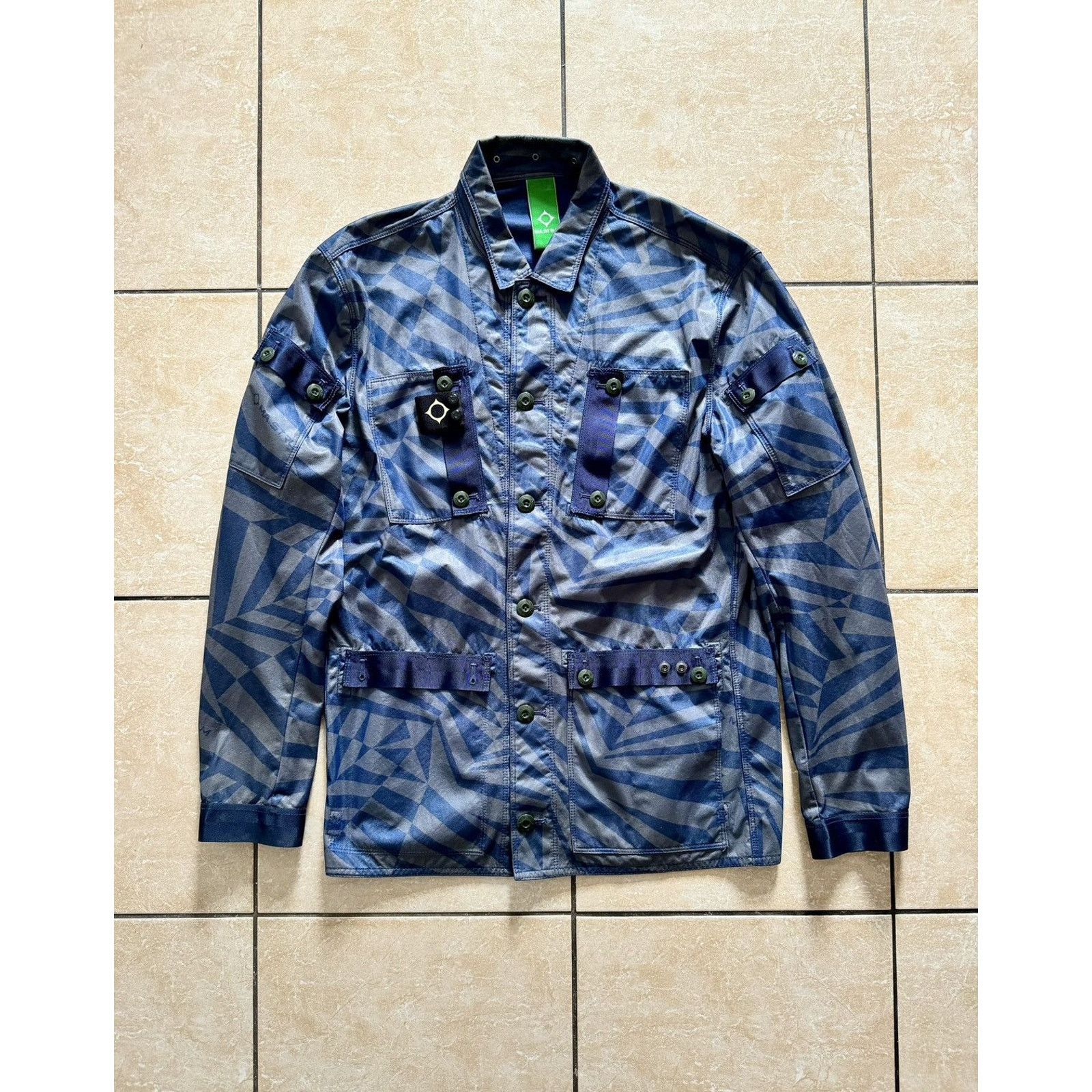 MA.STRUM Ma.Strum Dazzle Camo Field Outershirt Massimo Osti Archive Size US L / EU 52-54 / 3 - 1 Thumbnail