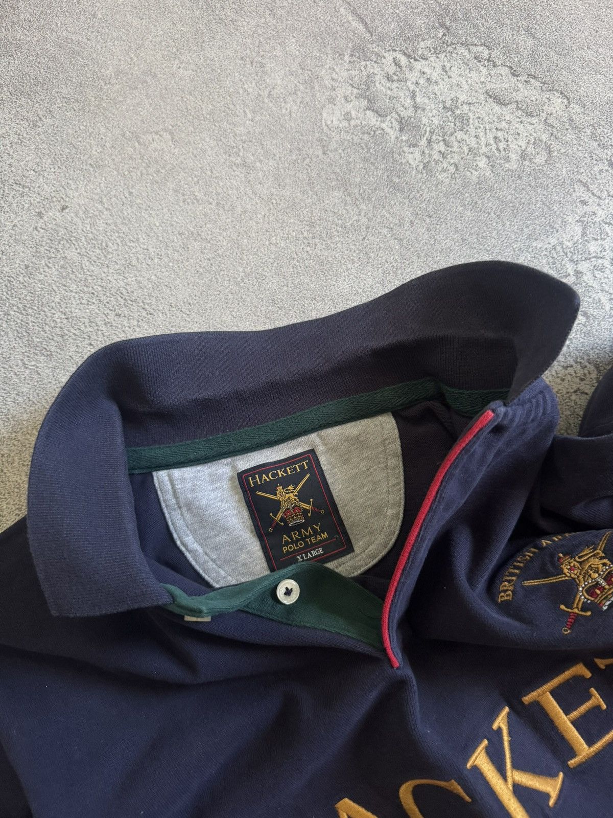 Hackett Hackett XL/size British Army polo rugby sweatshirts jumper Size US XL / EU 56 / 4 - 5 Thumbnail